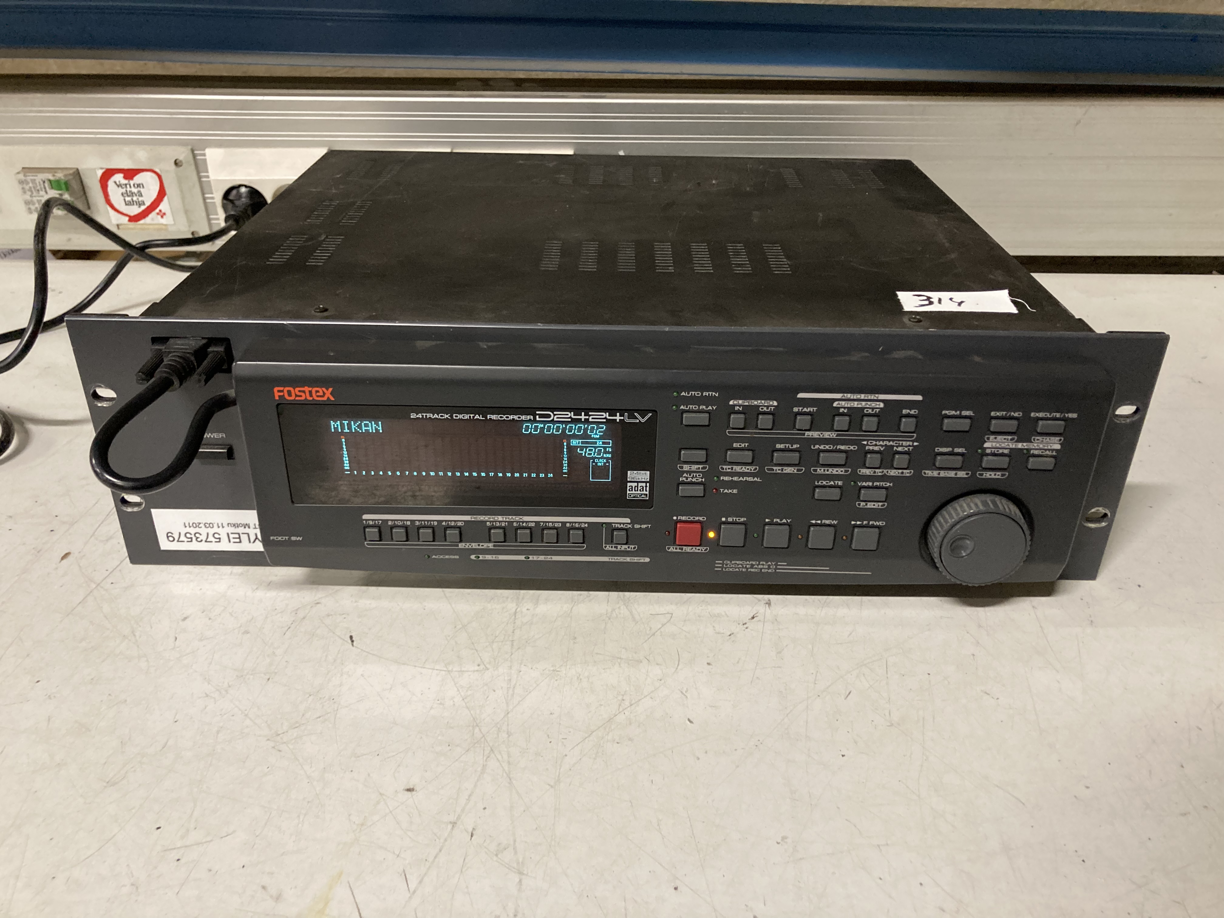 Fostex D2424LV 24トラックレコーダー【値下げしました】 Fostex D2424LV MkII 24-Track HD Recorder D2424 LV MKII B&H Photo