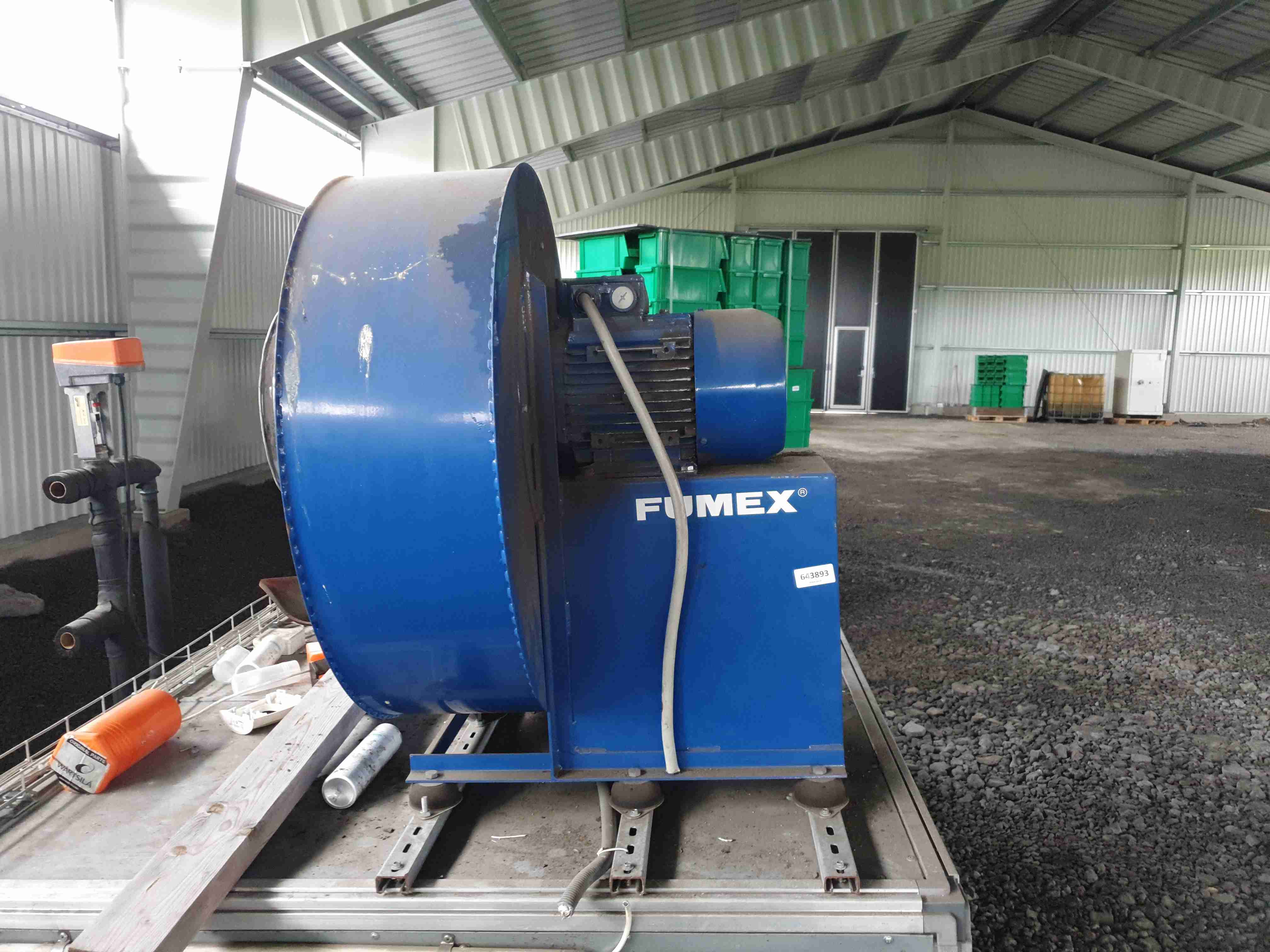 Exhaust fan, Fumex PS Auction We value the future Largest in net