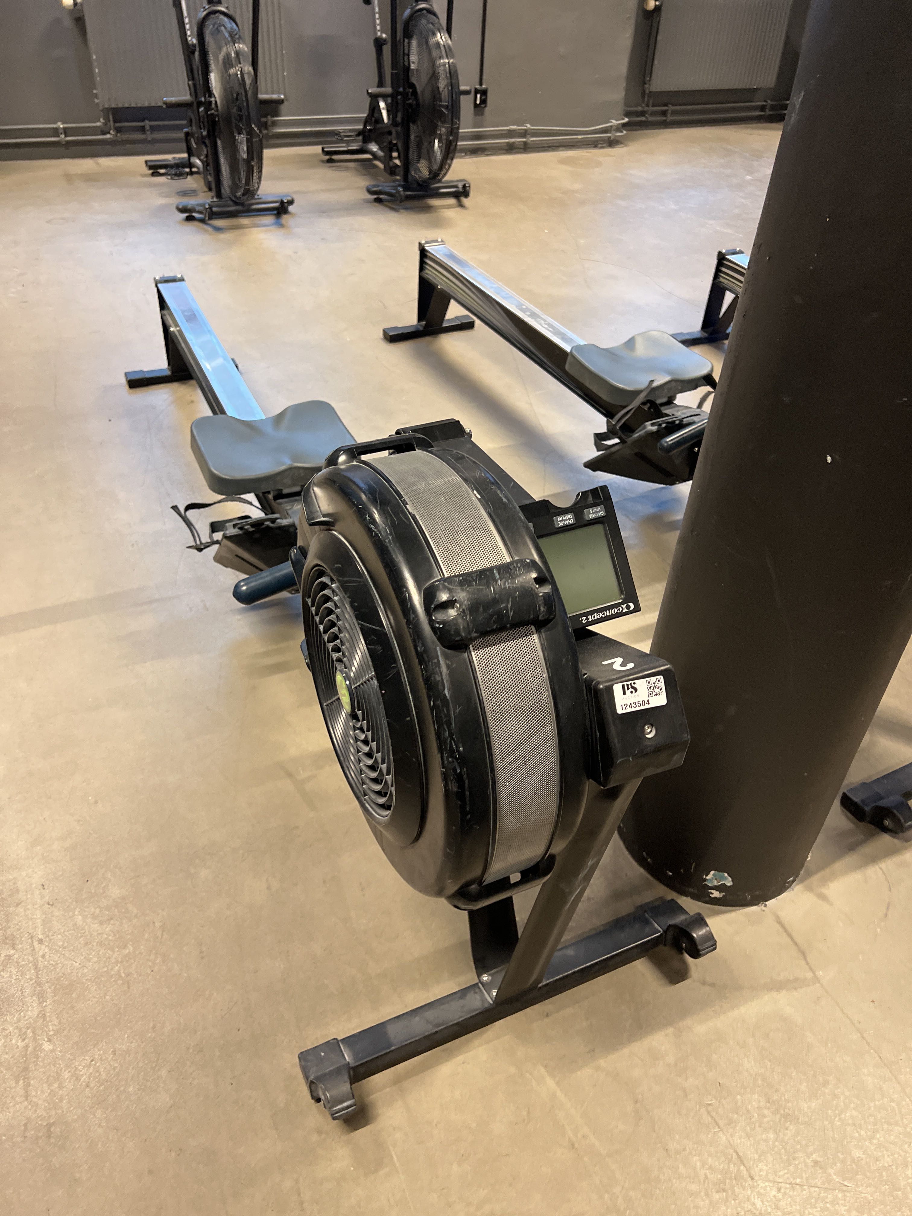 Rowing machine 1 pc - Concept 2 Model D Indoor Rower with PM3 - PS ...