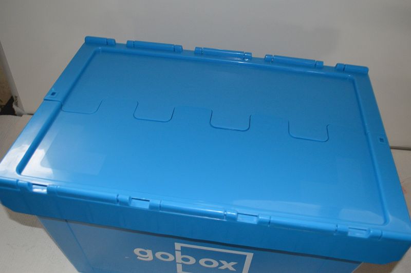 Go Box Dimensions 21 heavy duty stackable plastic boxes, Go-Box - PS Auction - We value ...