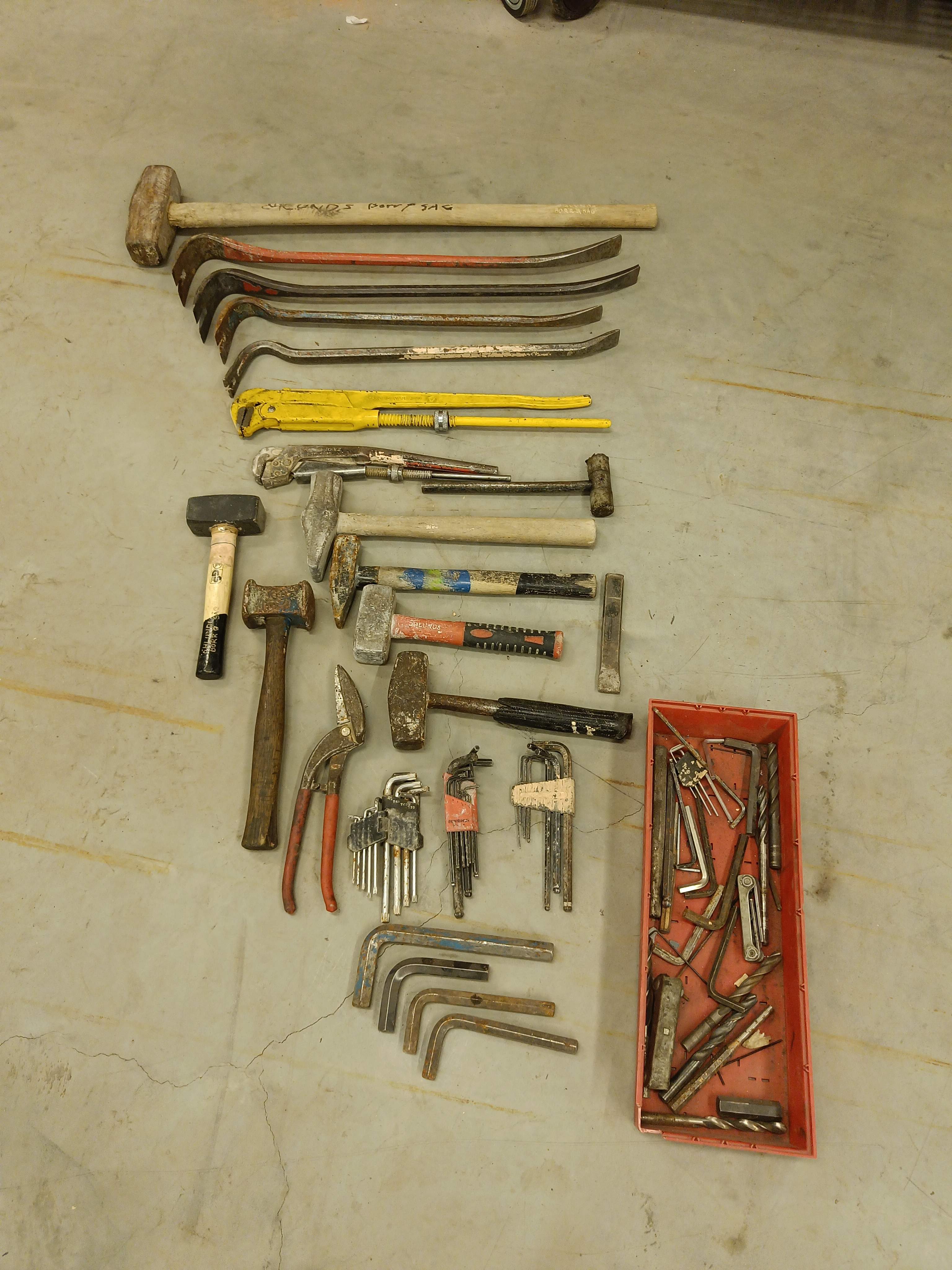 Hand tools PS Auction We value the future Largest in net auctions