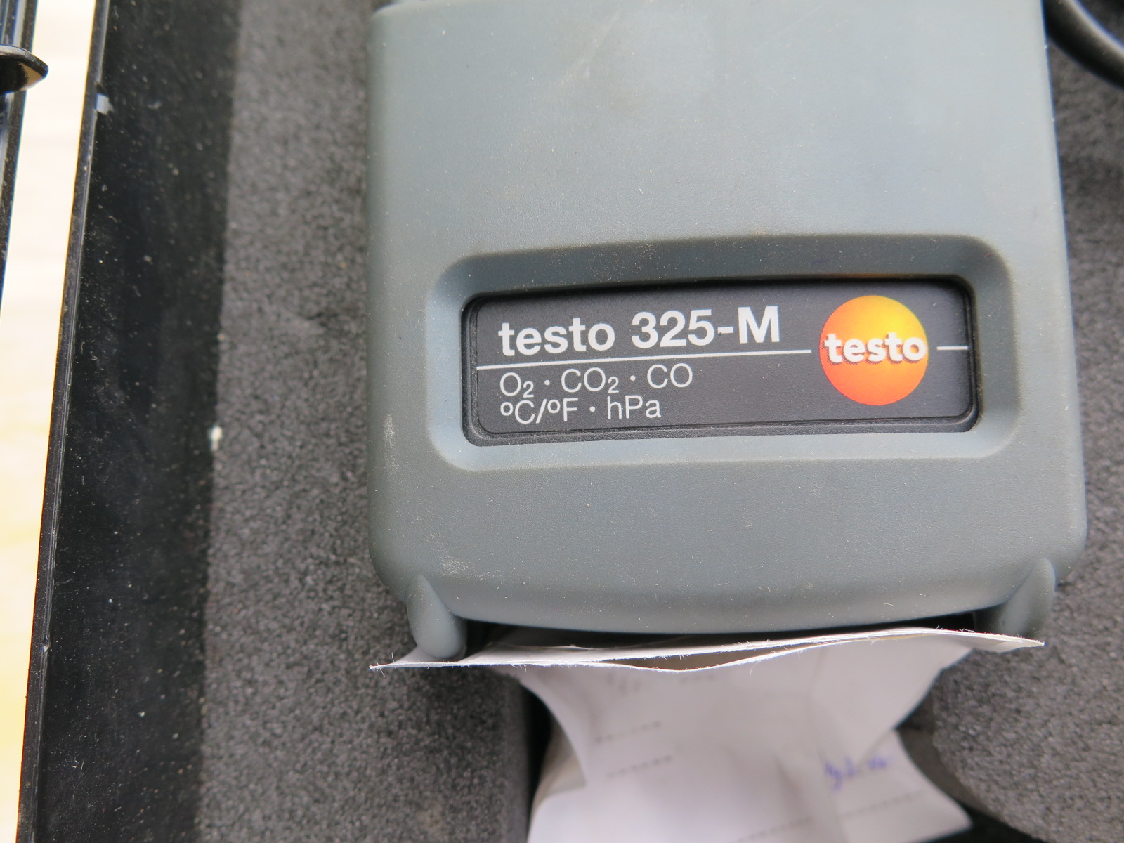 Smoke gas meter Testo 325-M - PS Auction - We value the future 