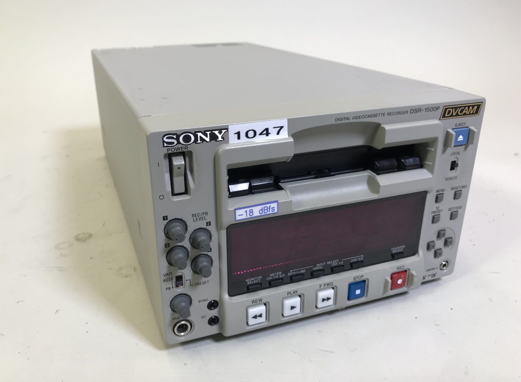Sony DSR-1500ap DVCAM Editing Recorder / Nauhuri - PS Auction - We