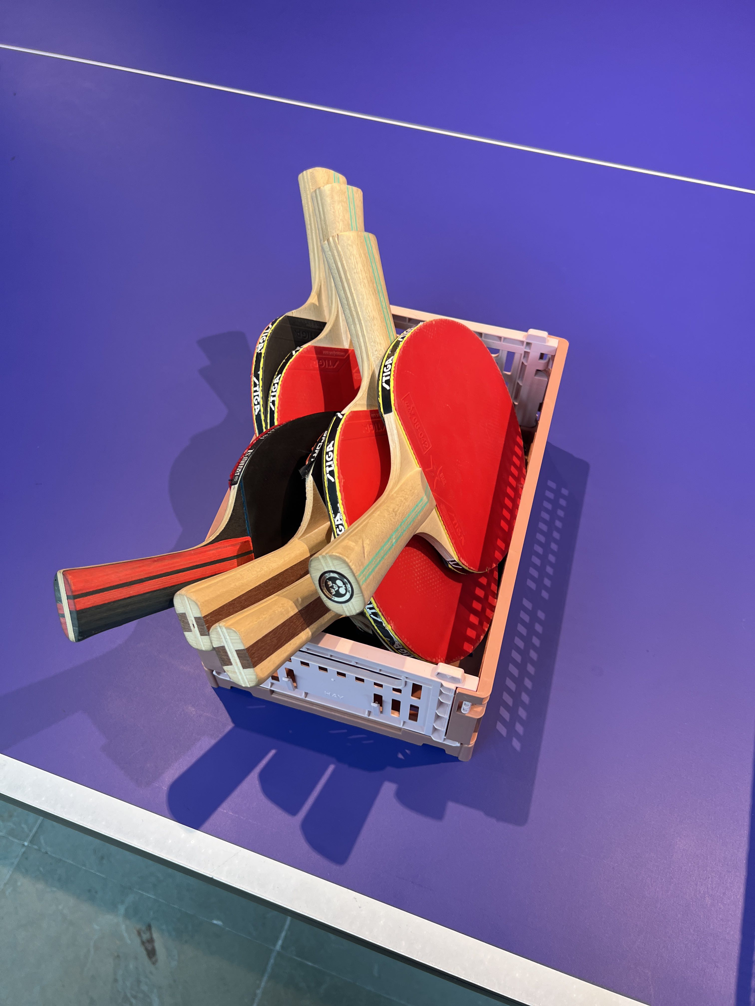 Table Tennid Racket Folding table tennis table including rackets and accessories - PS ...