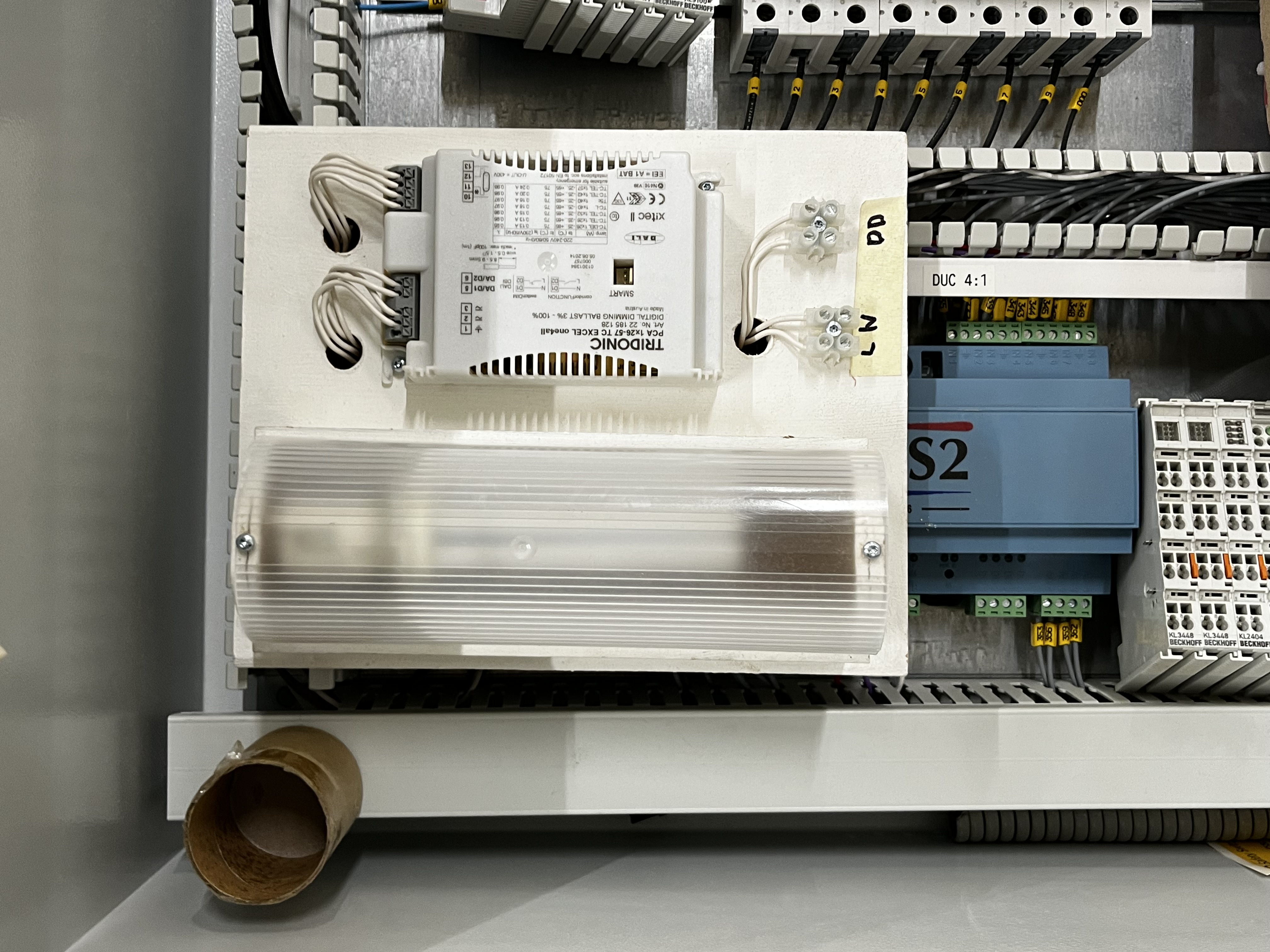 Electrical/installation cabinet, BAS2 with various components - PS ...