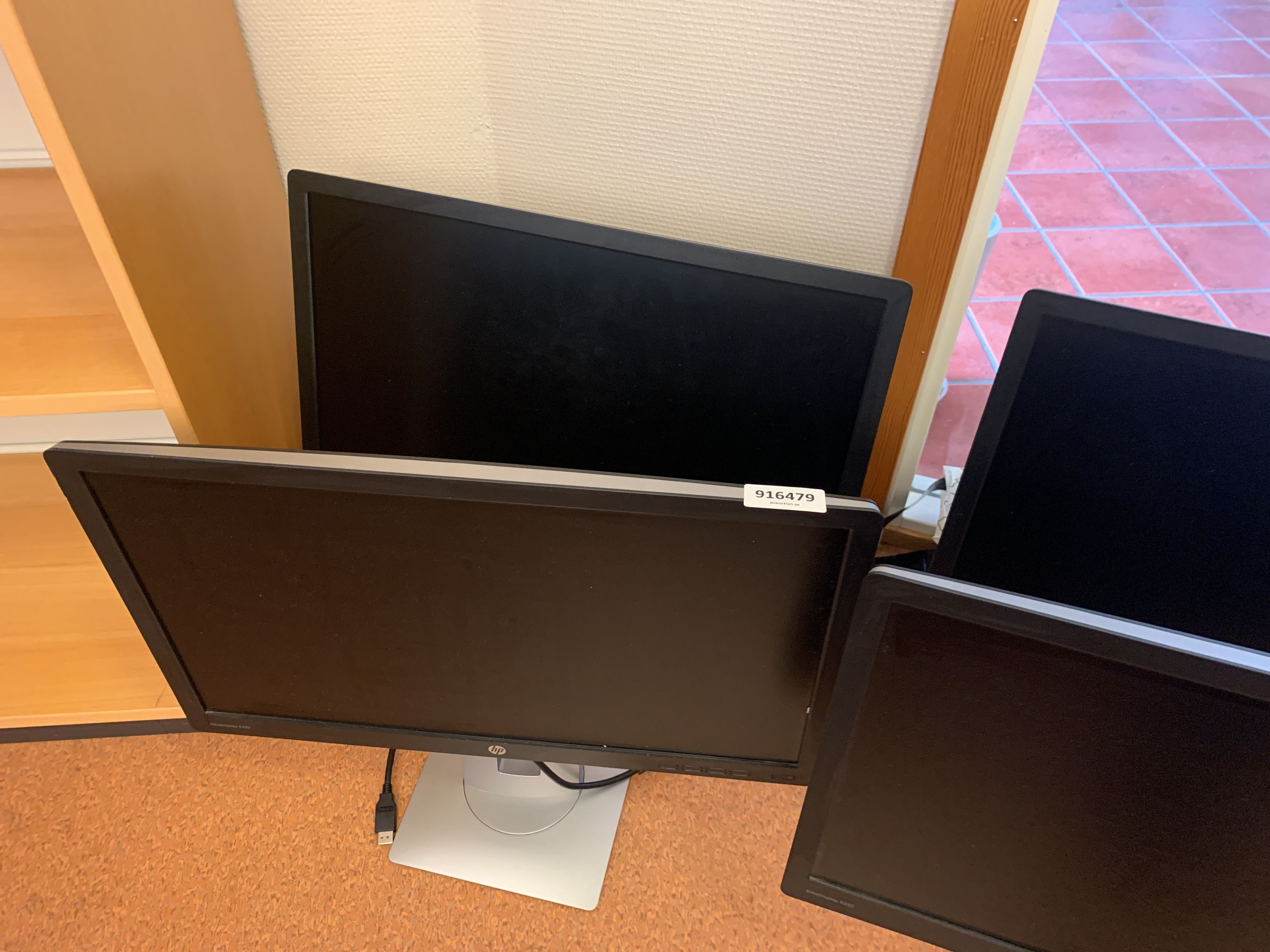 Monitors 4 HP, HP docking stations 