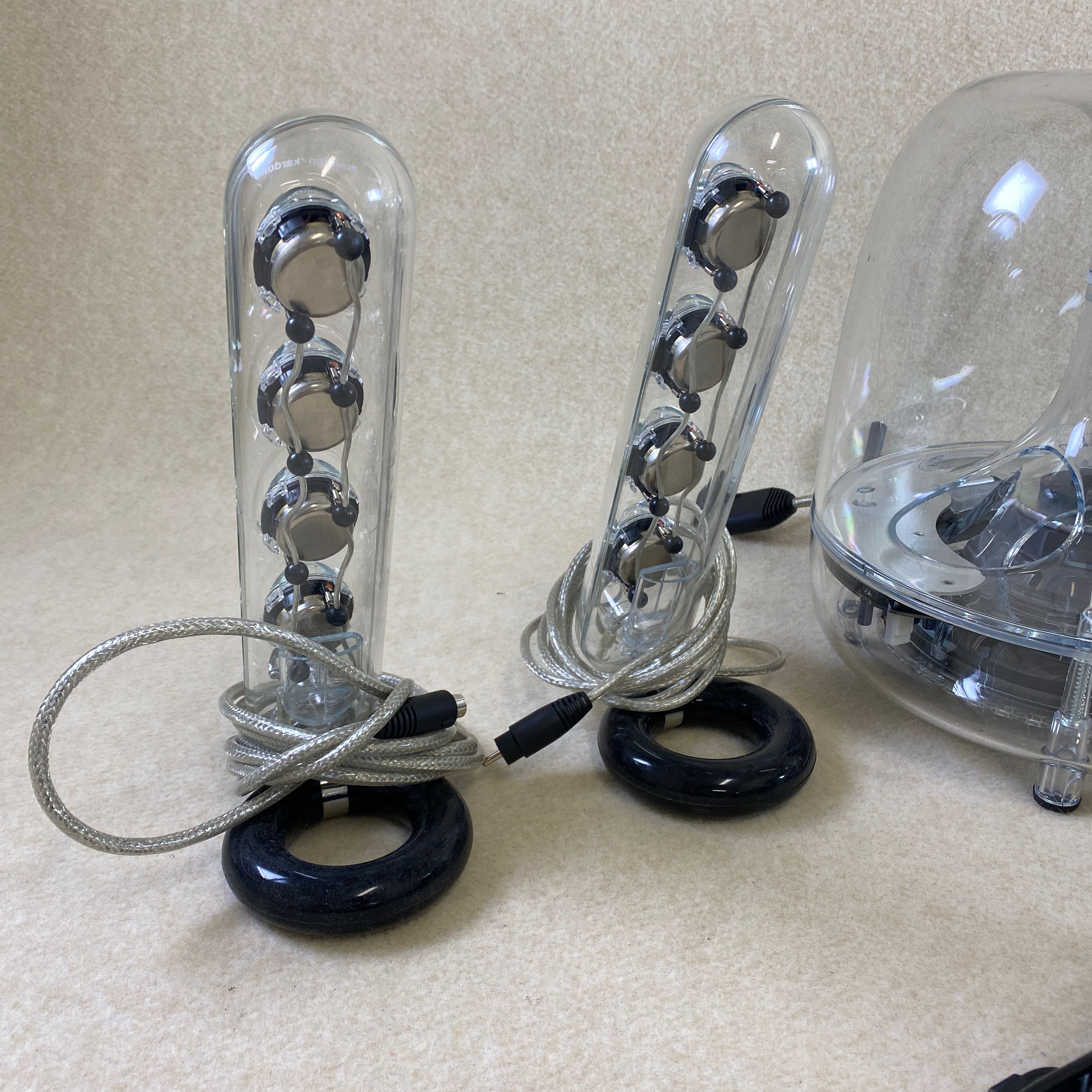 Speaker system x3 - Harman Kardon and others. - PS Auction - We