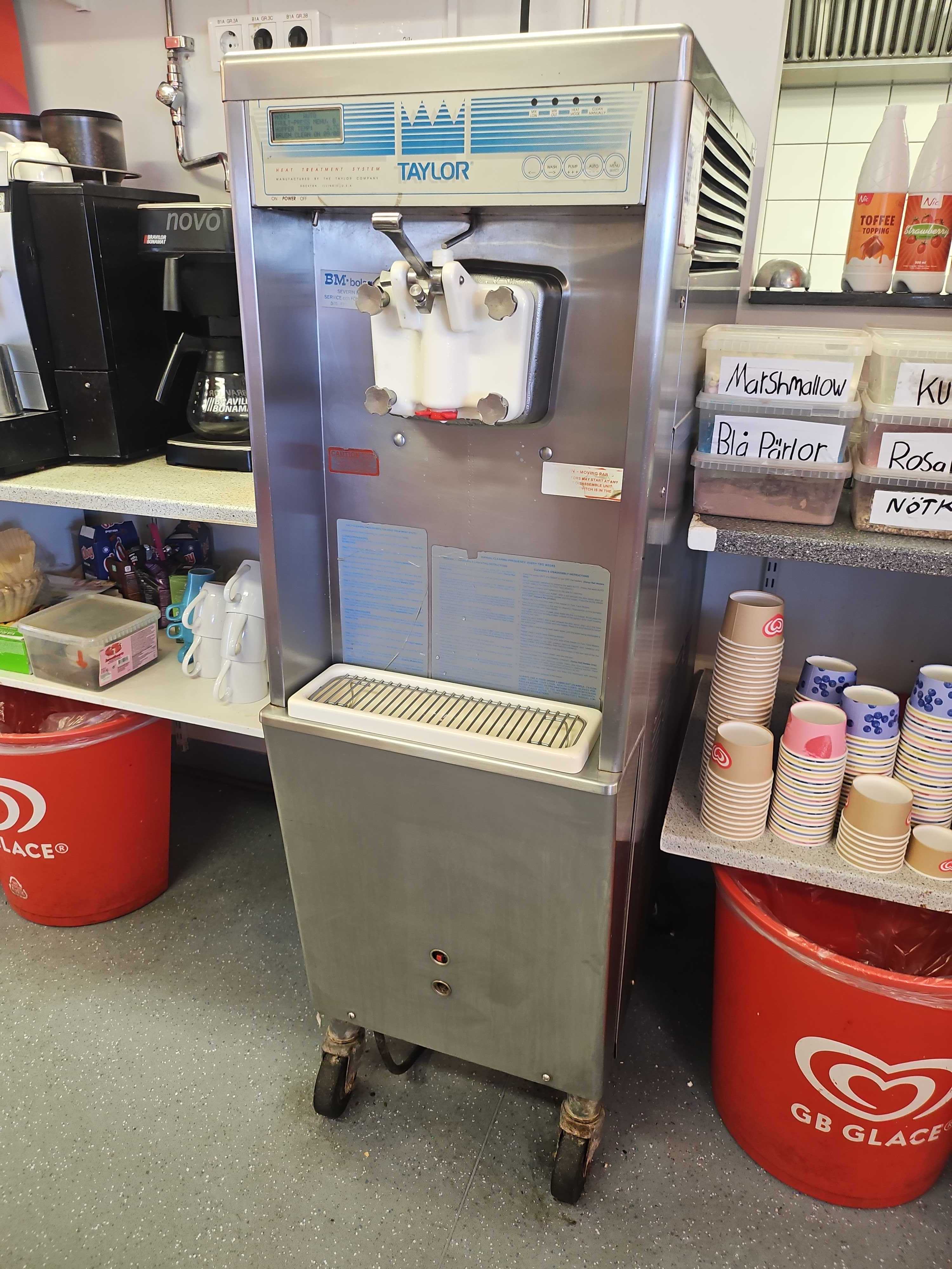 taylor water cooled soft serve