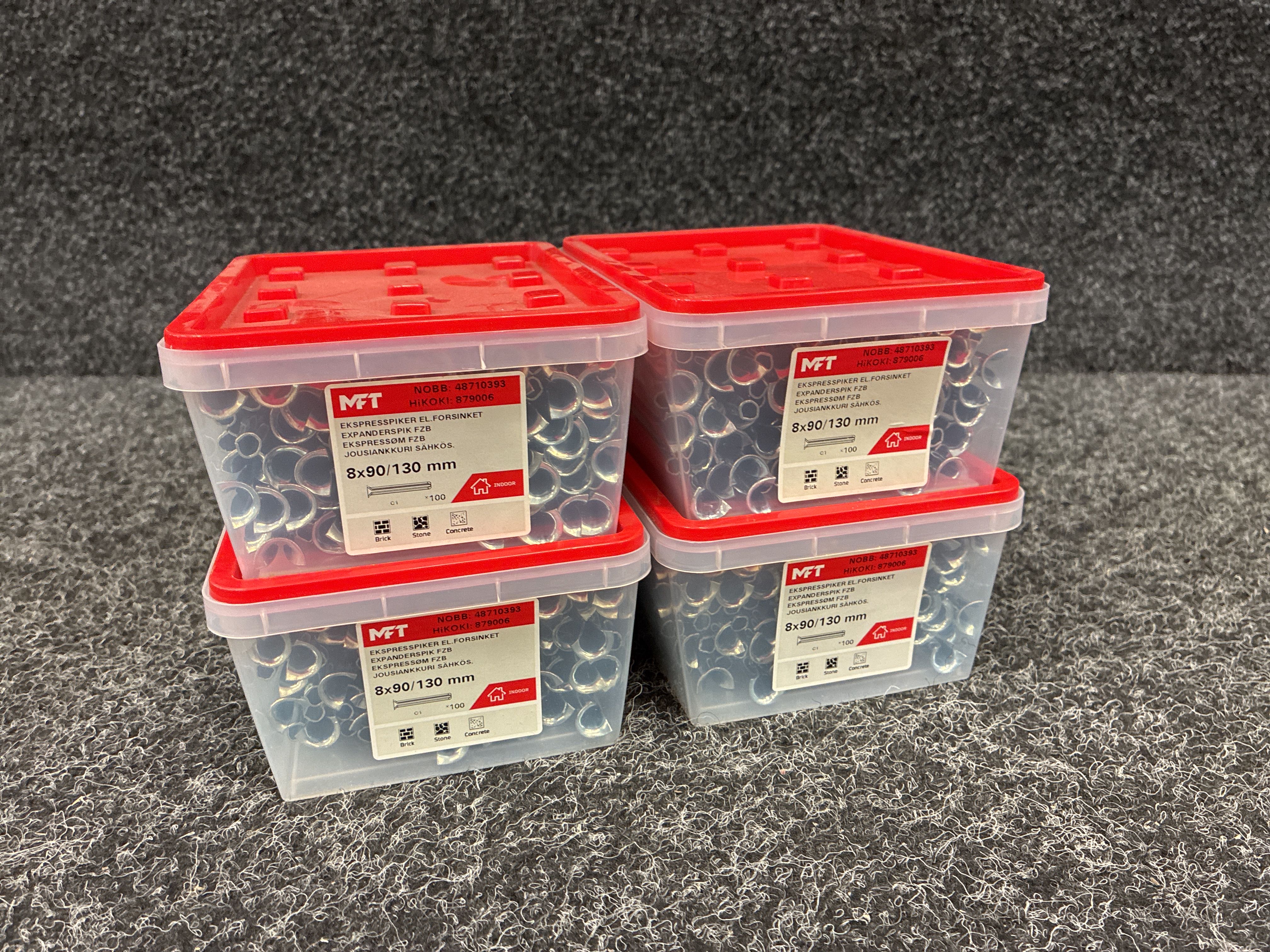 4 pcs. Packs Expander nail 8x90/130mm, MFT - PS Auction - We value the ...