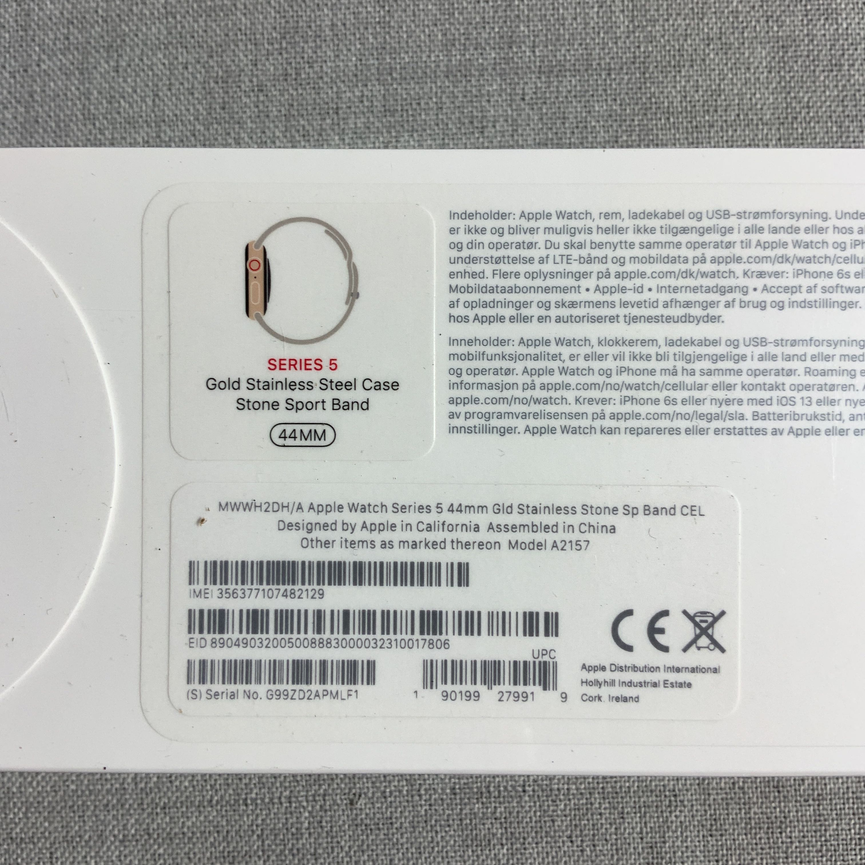 GPS + Cellular (44mm) - PS Auction 