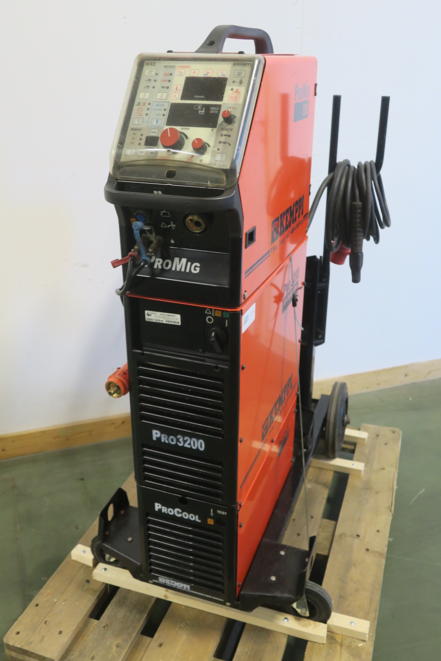 Mig welding machine Kemppi Pro 3200 Evolution Synergic PS Auction