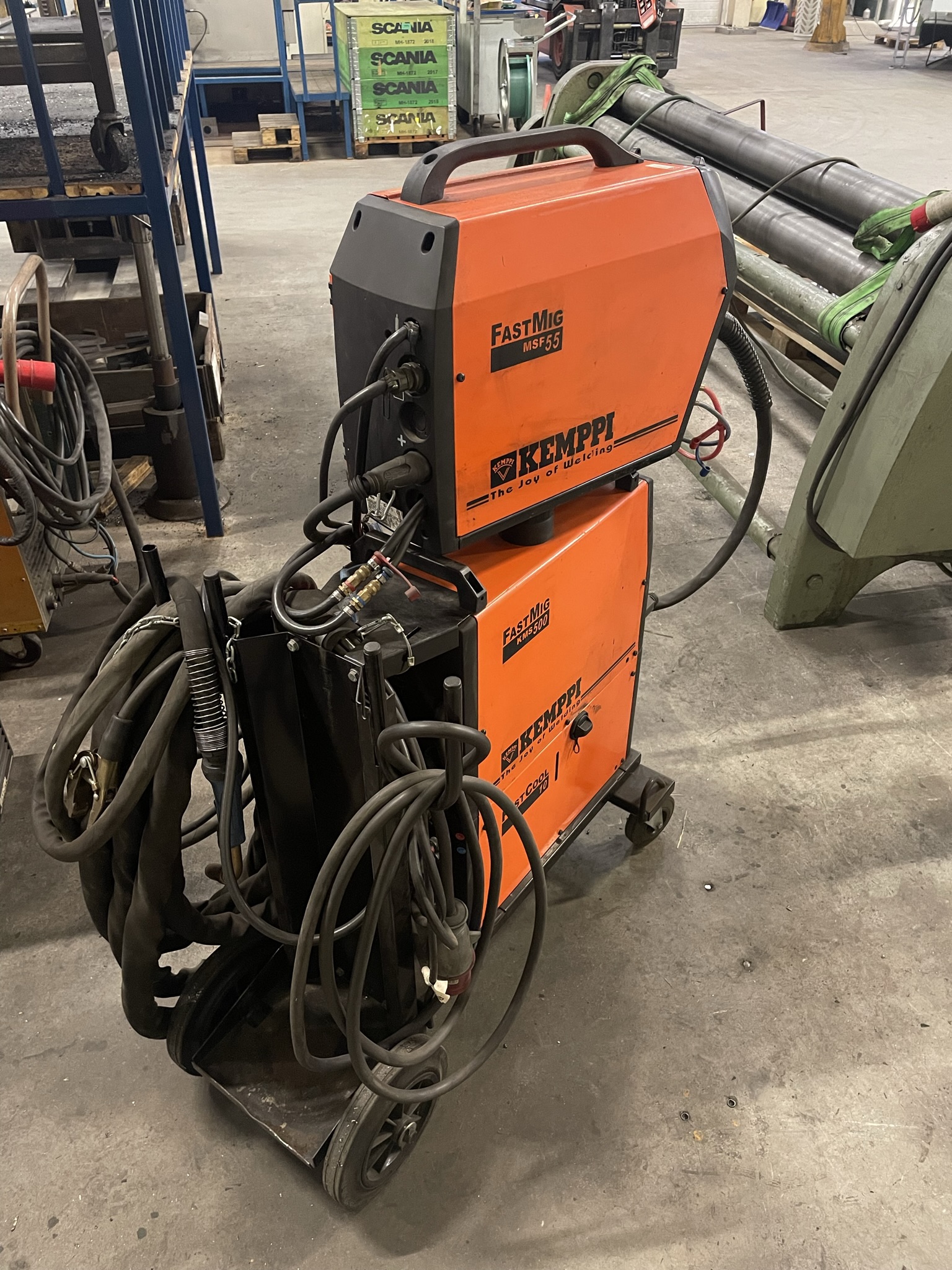 Mig/Mag welding Kemppi FastMig KMS500 - PS Auction - We value the ...