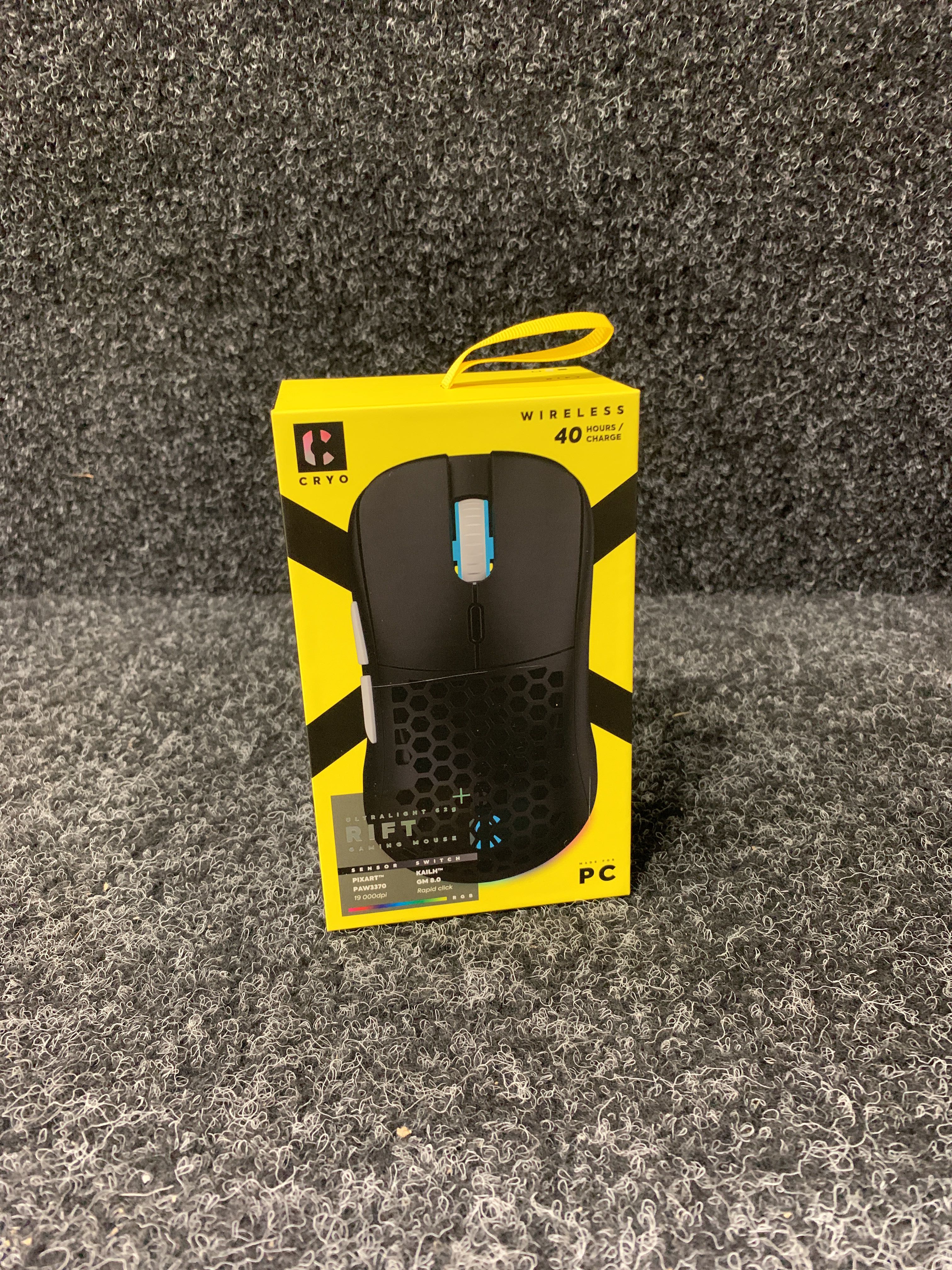Gaming Mouse Cryo Rift Wireless RGB (Black) - PS Auction - We value the ...