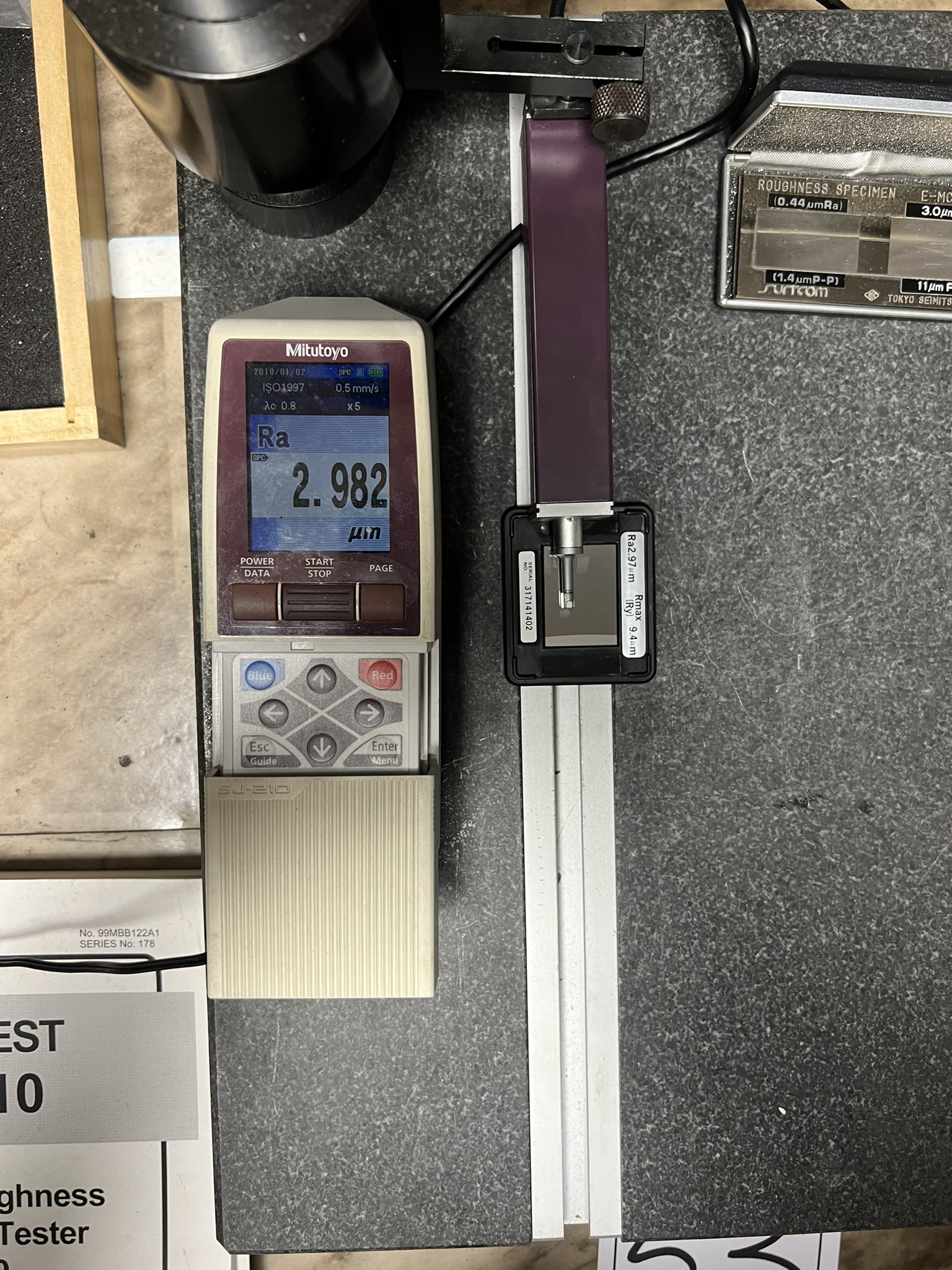Surface roughness meter - PS Auction - We value the future - Largest in ...