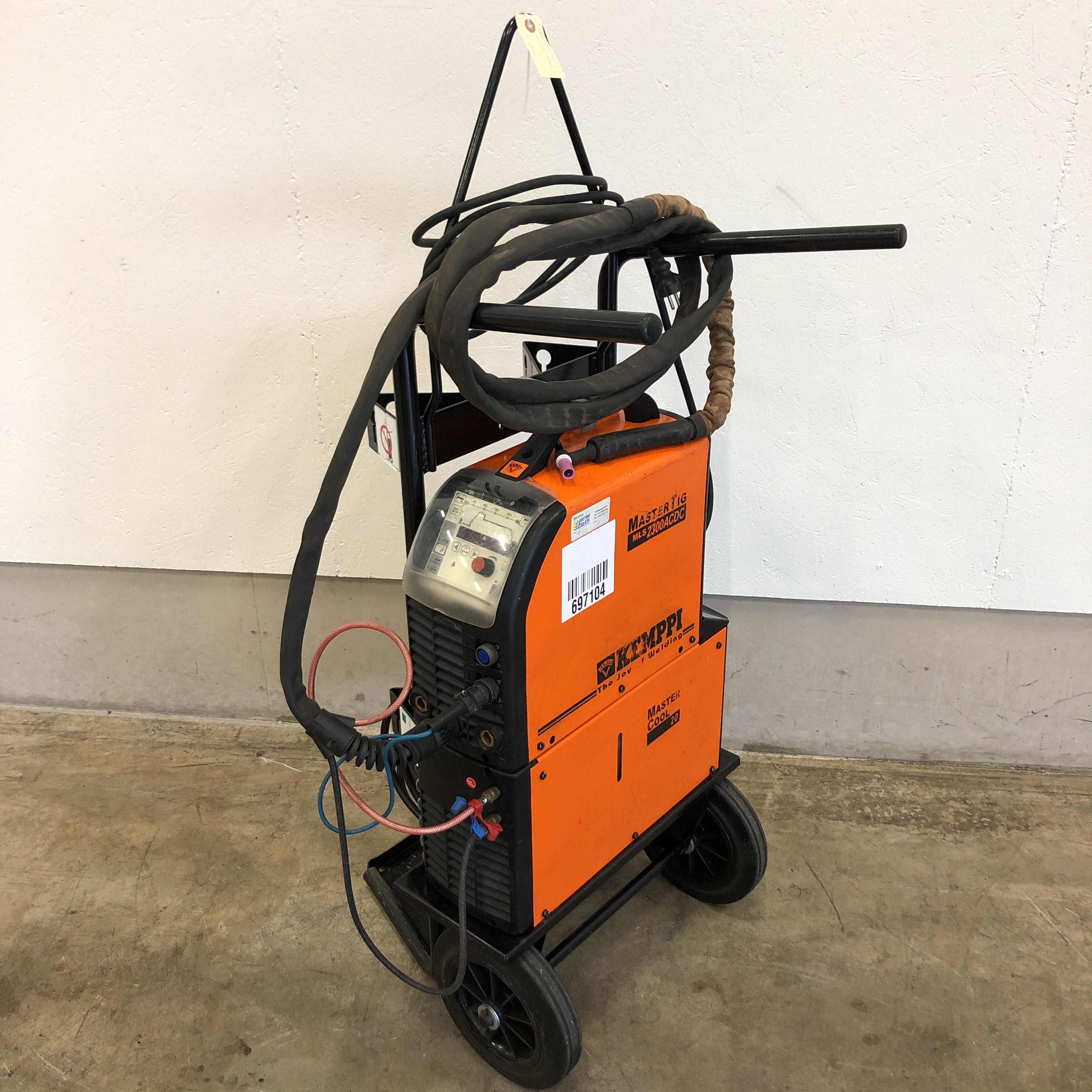 Tig welding machine Kemppi Mastertig MLS 2300 AC / DC PS Auction We