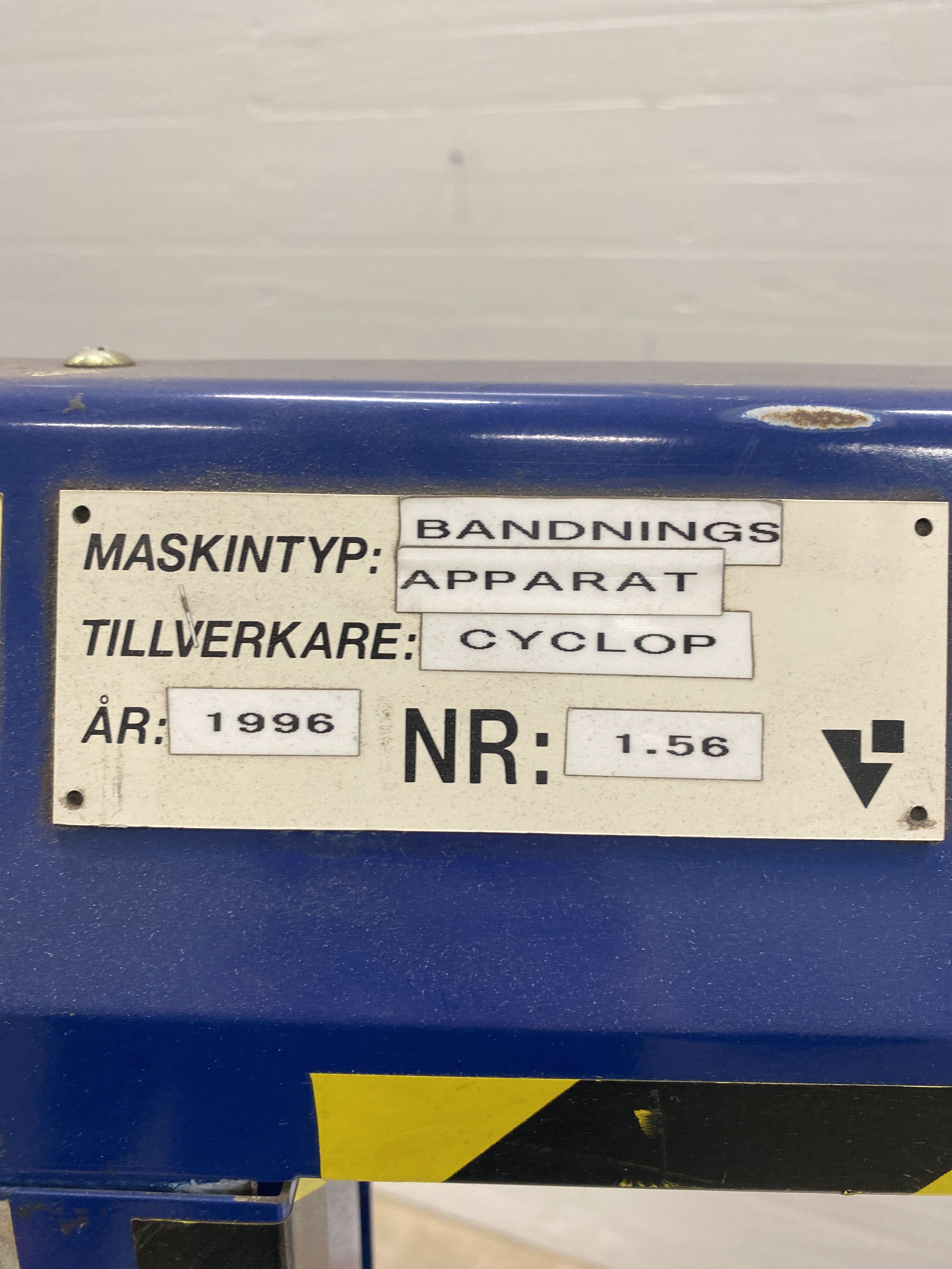 Banding machine Cyclop - 1996 - PS Auction - We value the future ...