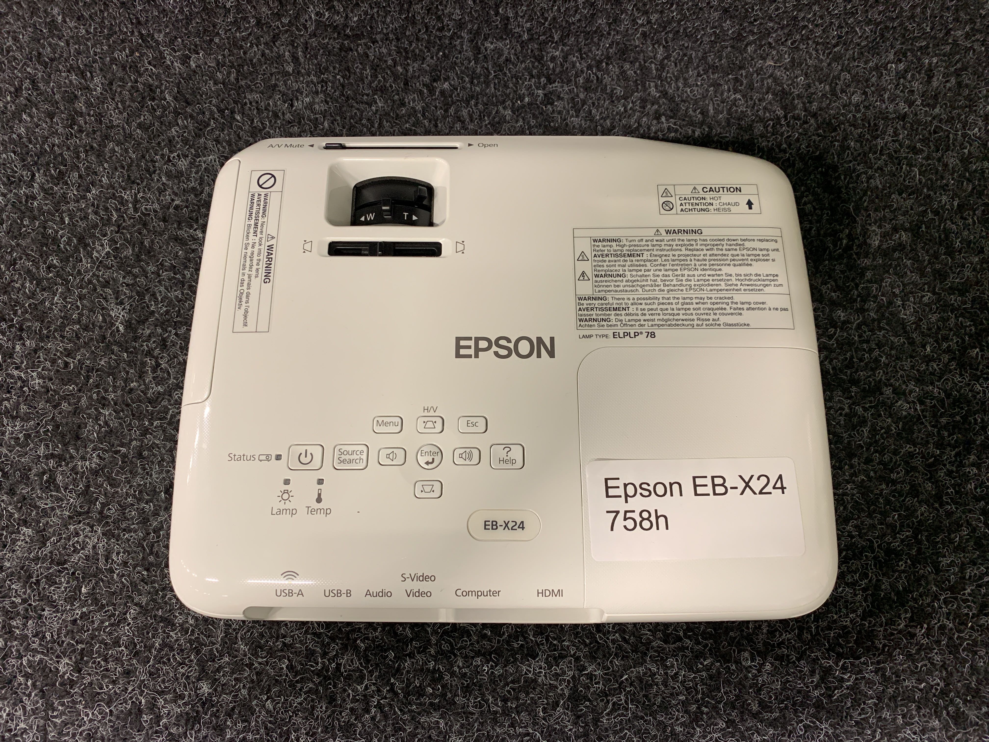 プロジェクター EPSON EB-X24 Epson (エプソン) EB-X24 プロジェクター