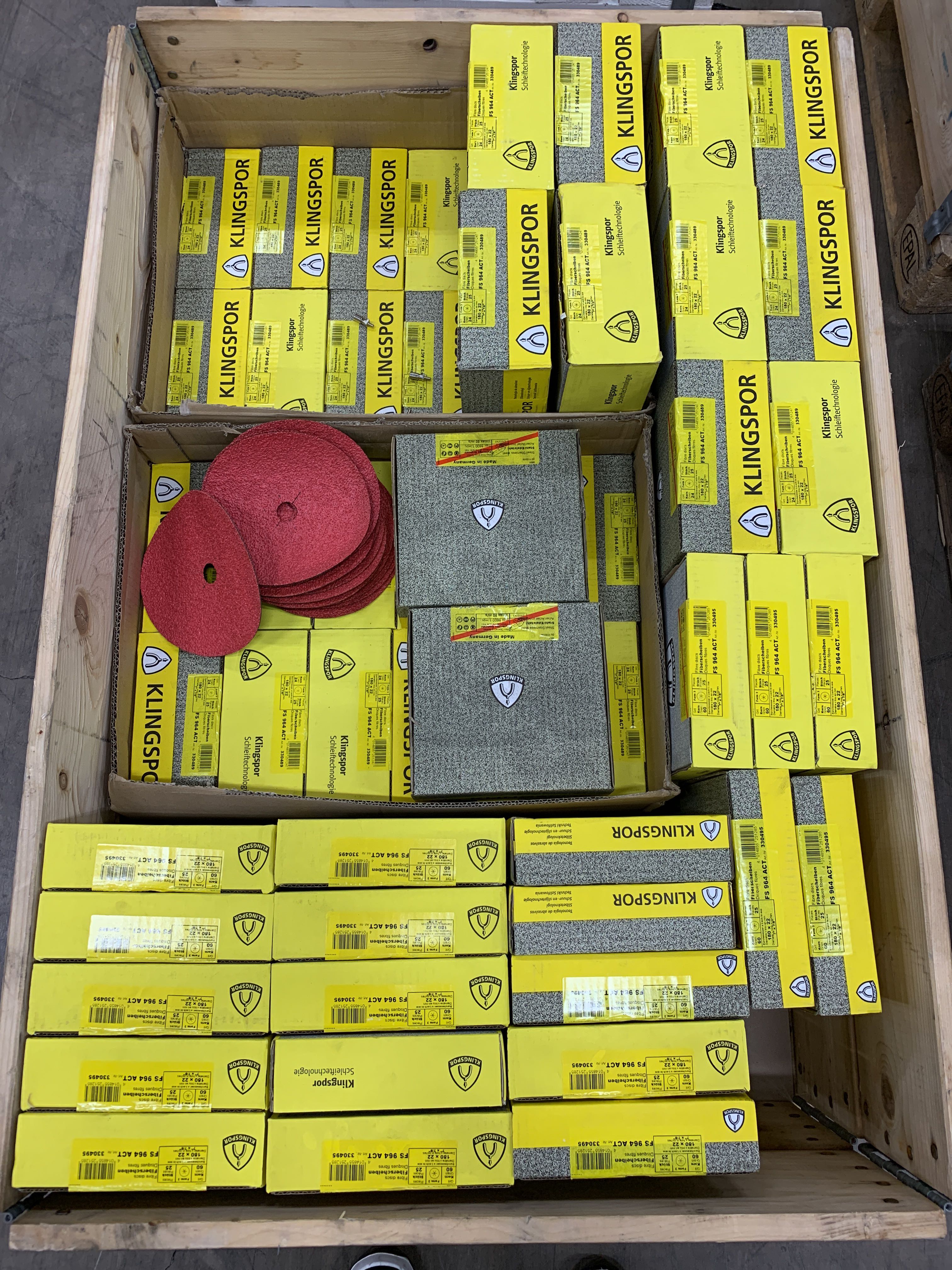 Assortment of grinding wheels Klingspor PS Auction We value the