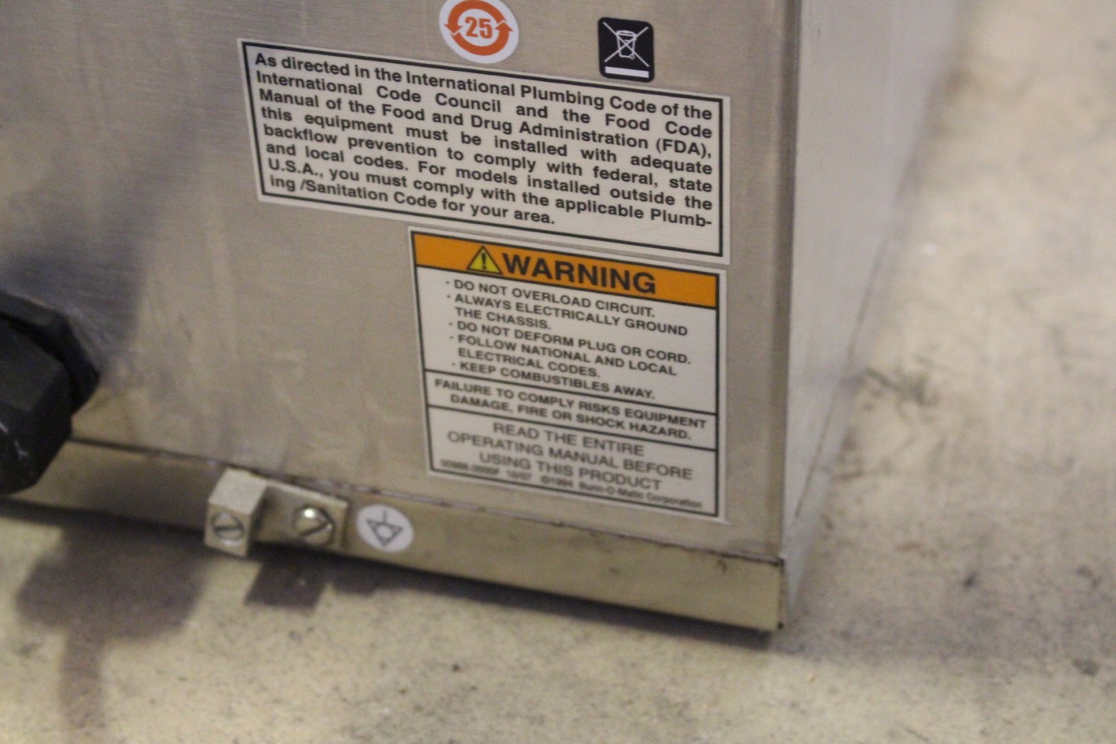 Coffee maker with two hot plates, Bottom AXIOM-3 - PS Auction - We value  the future - Largest in net auctions