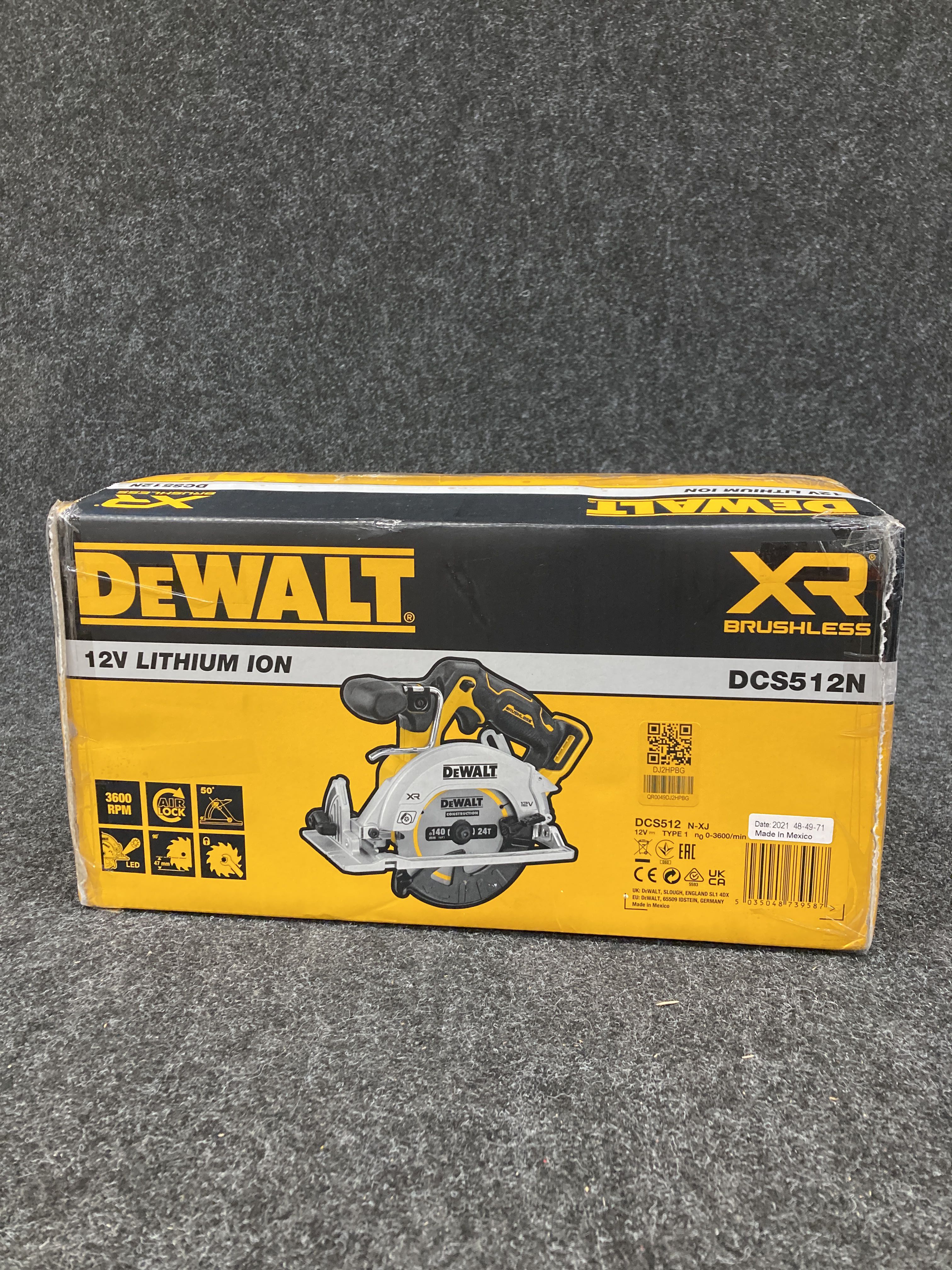 Circular saw Dewalt DCS512NXJ PS Auction We value the future