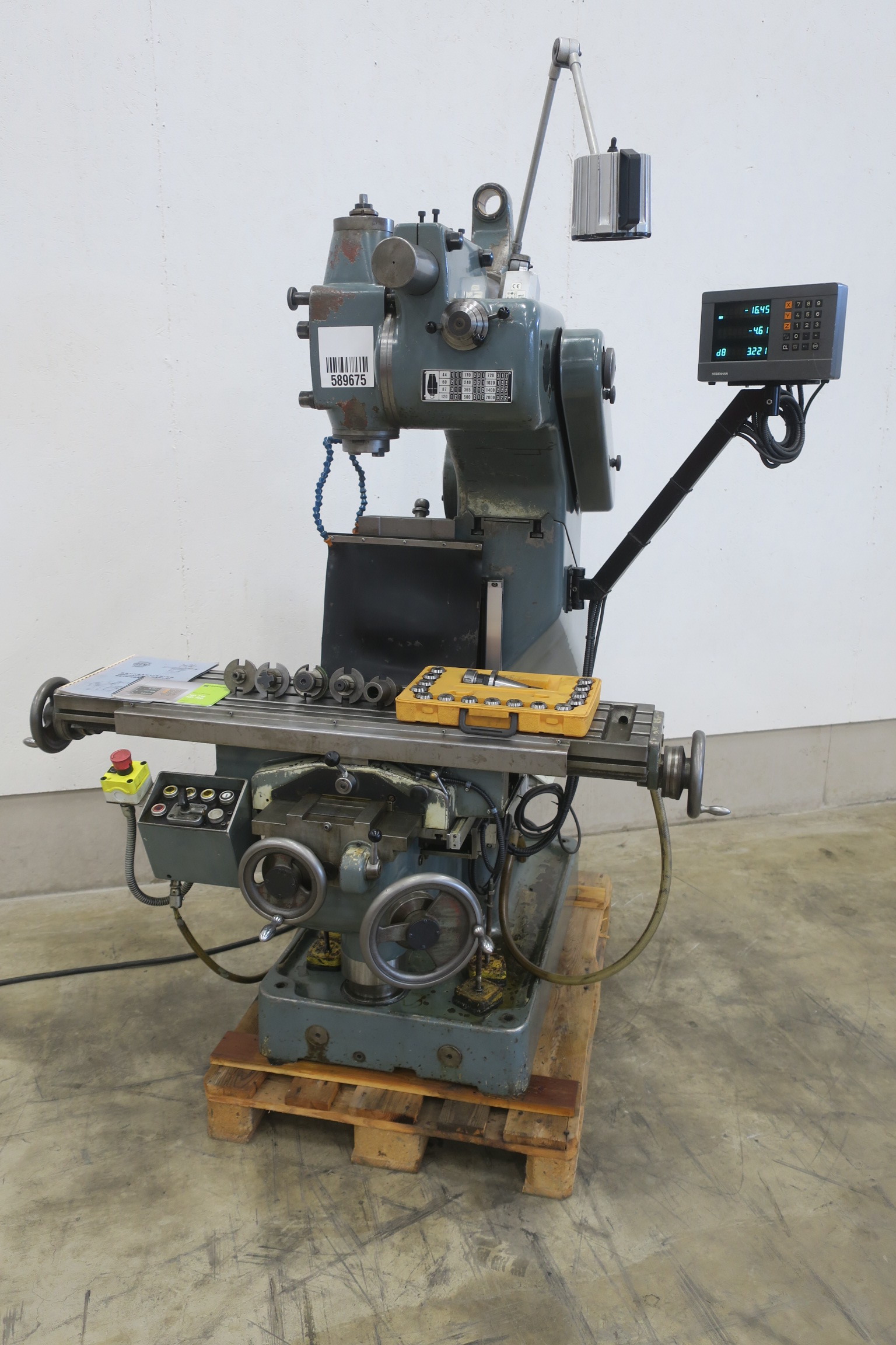 Milling machine Abene VHF3 PS Auction We value the future