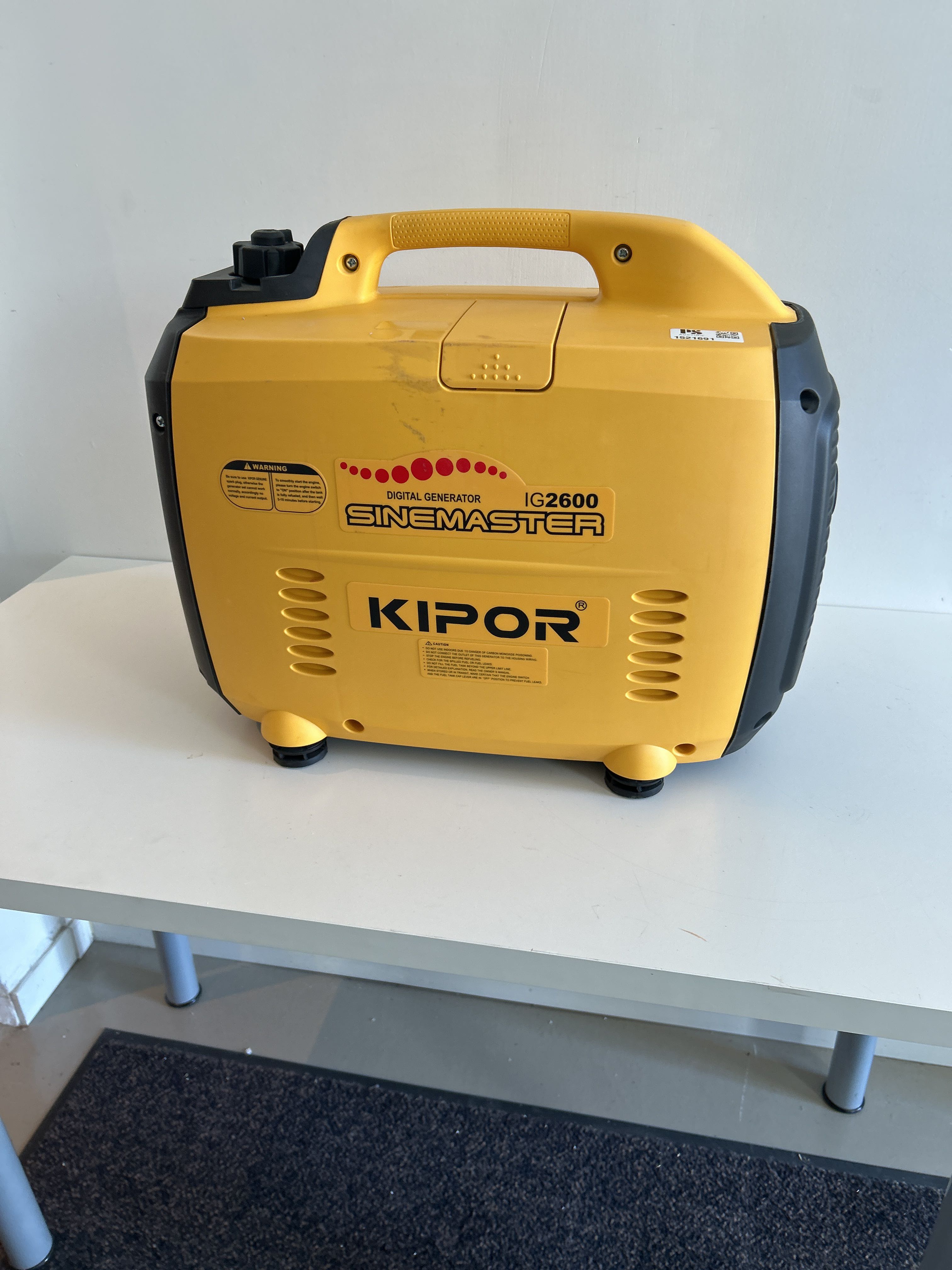Generator - Kipor IG2600 Sinemaster - PS Auction - We value the