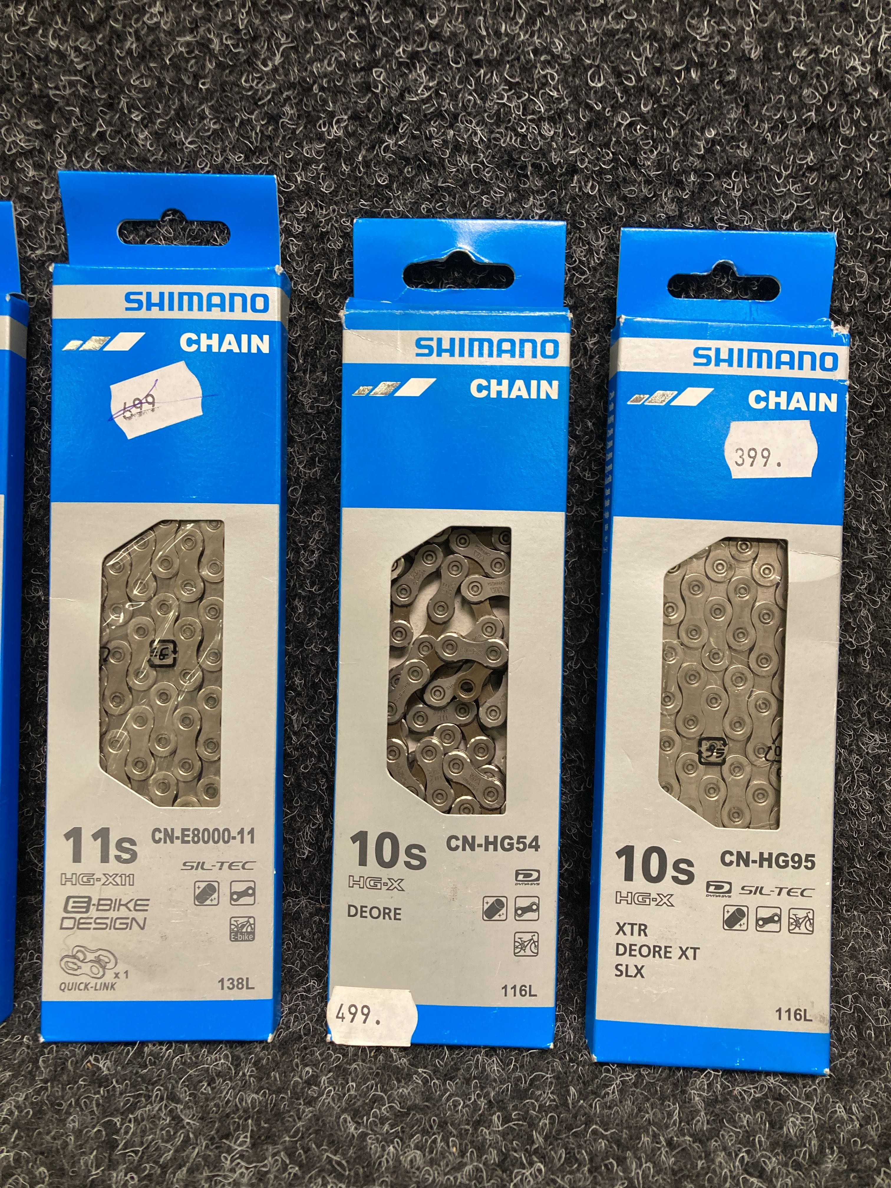 5 chains Shimano 10S and 11S (various models) - PS Auction - We value ...