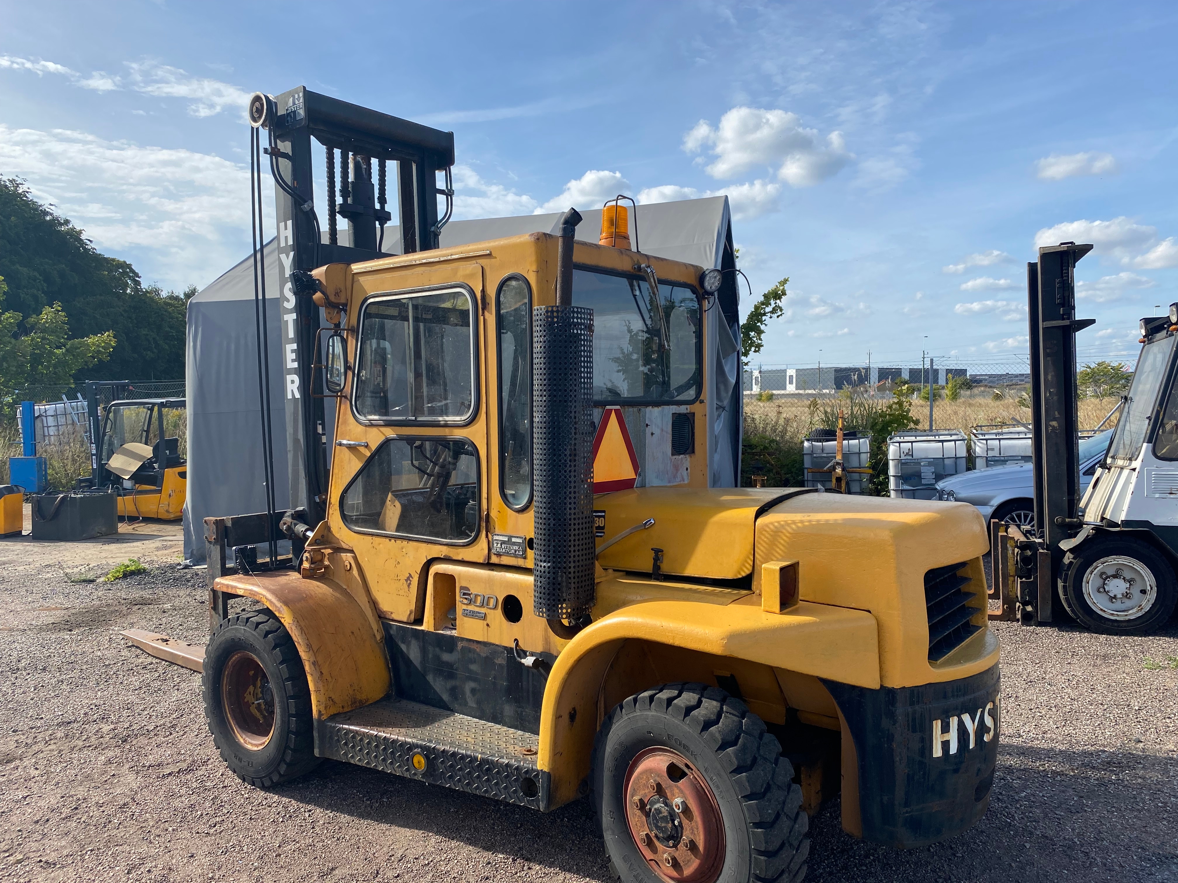 Counterweight truck Hyster H130F Diesel - PS Auction - We