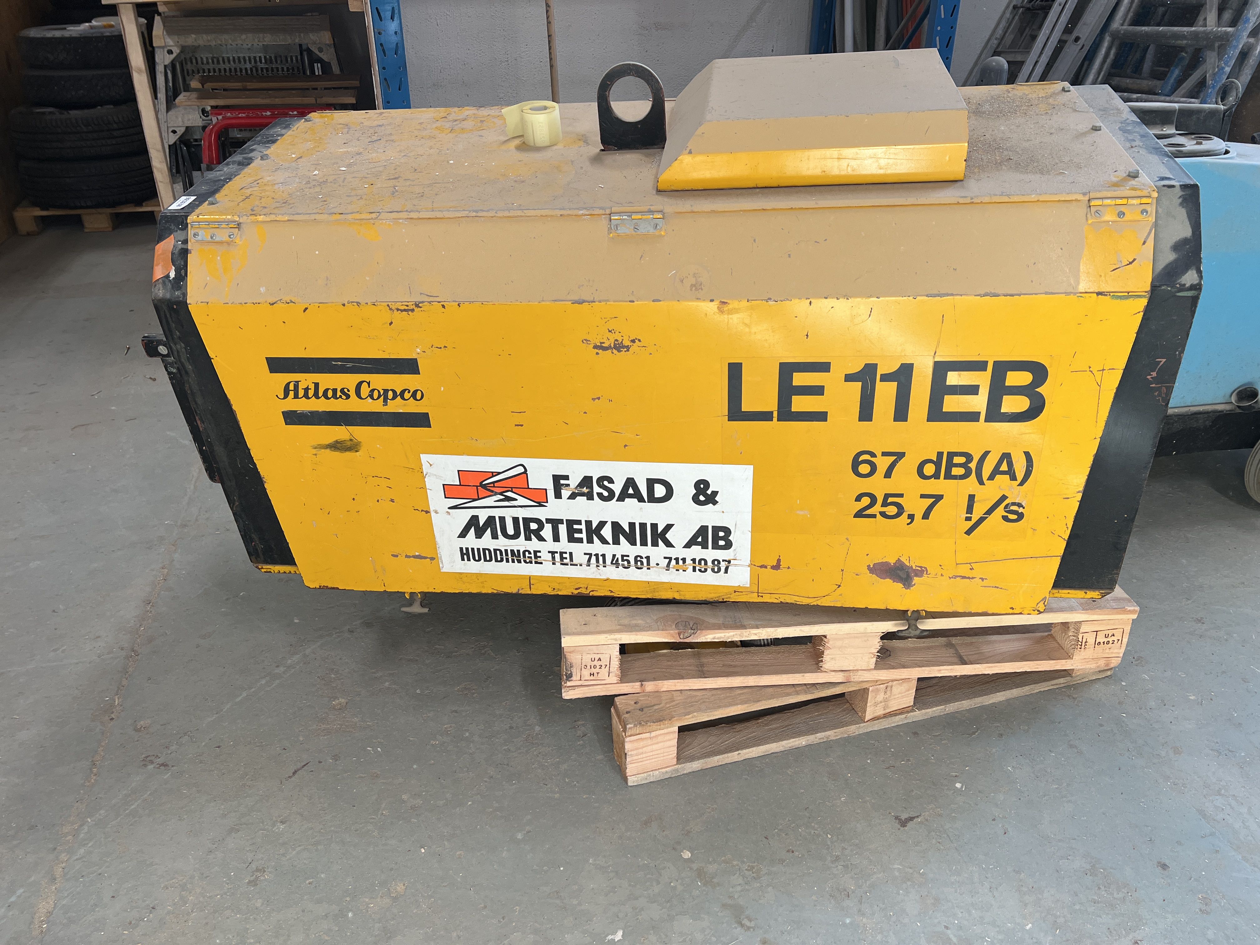 Compressor Atlas Copco LE 11EB - PS Auction - We value the future ...