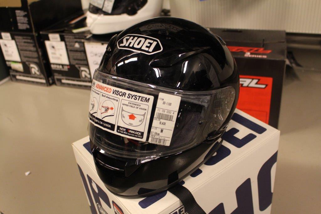 MC Helmet Shoei XR-1100 BLK Black Strl: XL - PS Auction - We