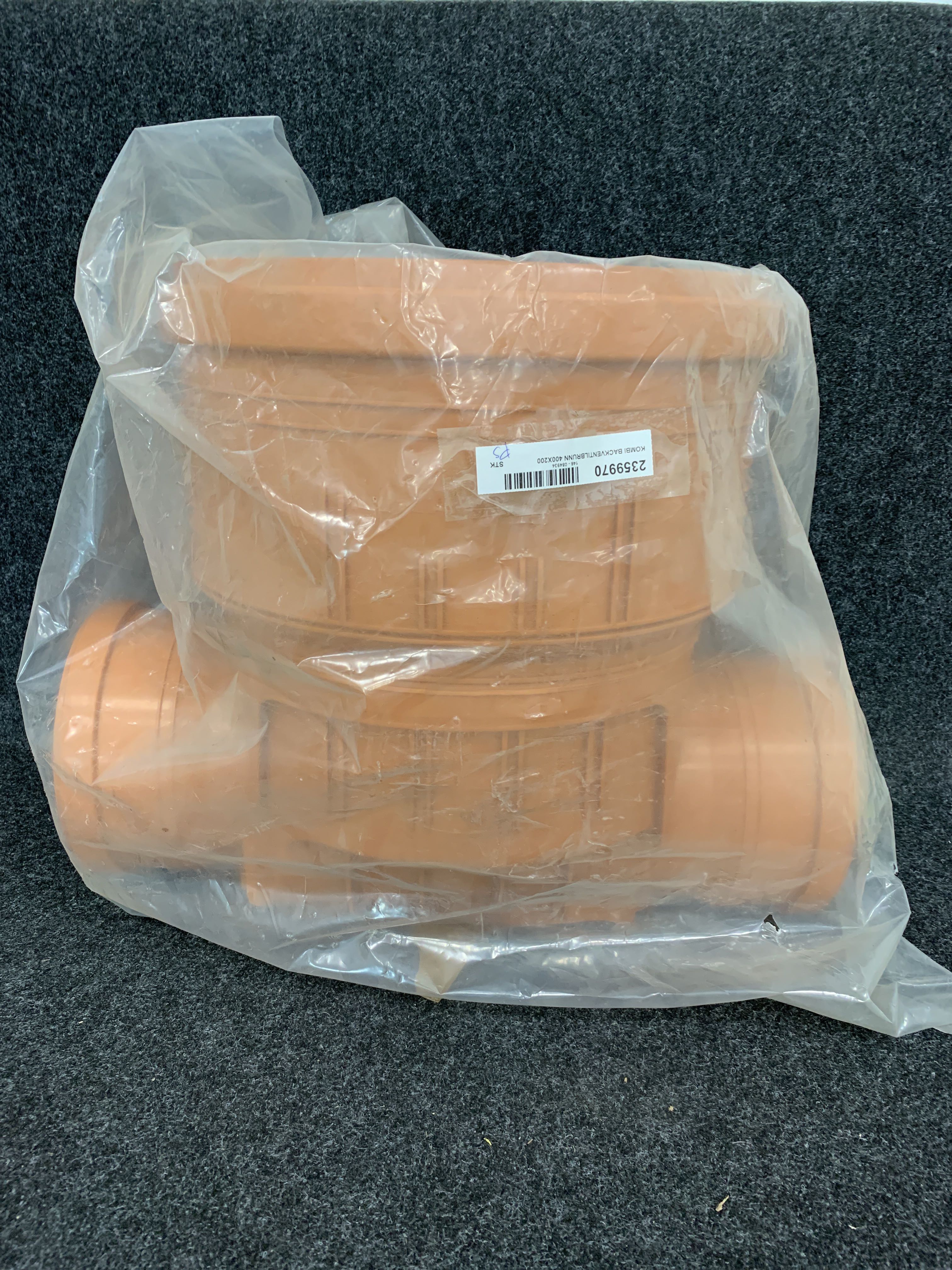 Inspektionsbrunn backventil kombi 400x200 - Auktioner online ...