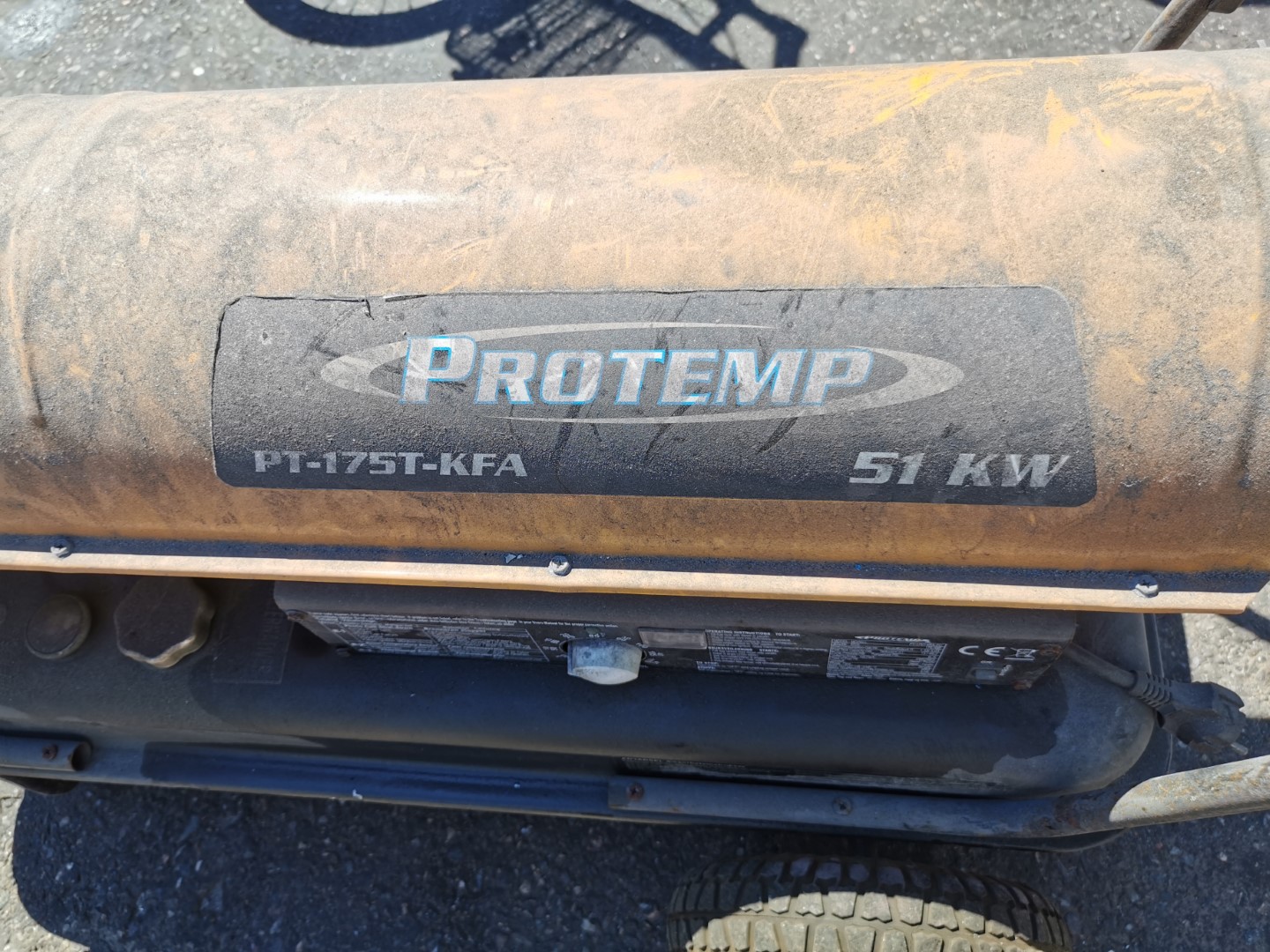 Heat gun from Protemp - pt 175t kfa - PS Auction - We value the future -  Largest in net auctions