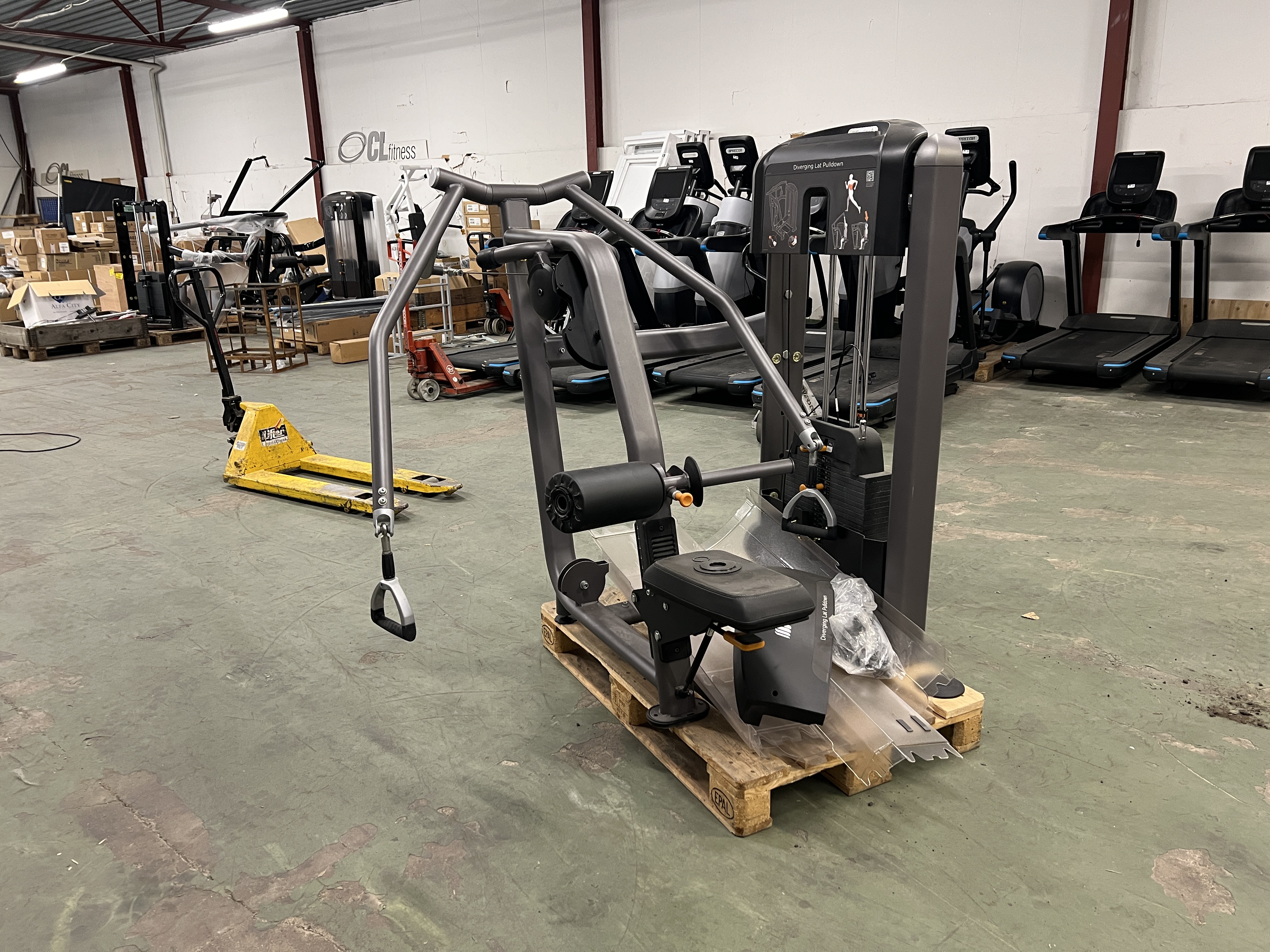 Lazy Machine Lazy Pulldown machine, Precor - PS Auction - We value the future ...