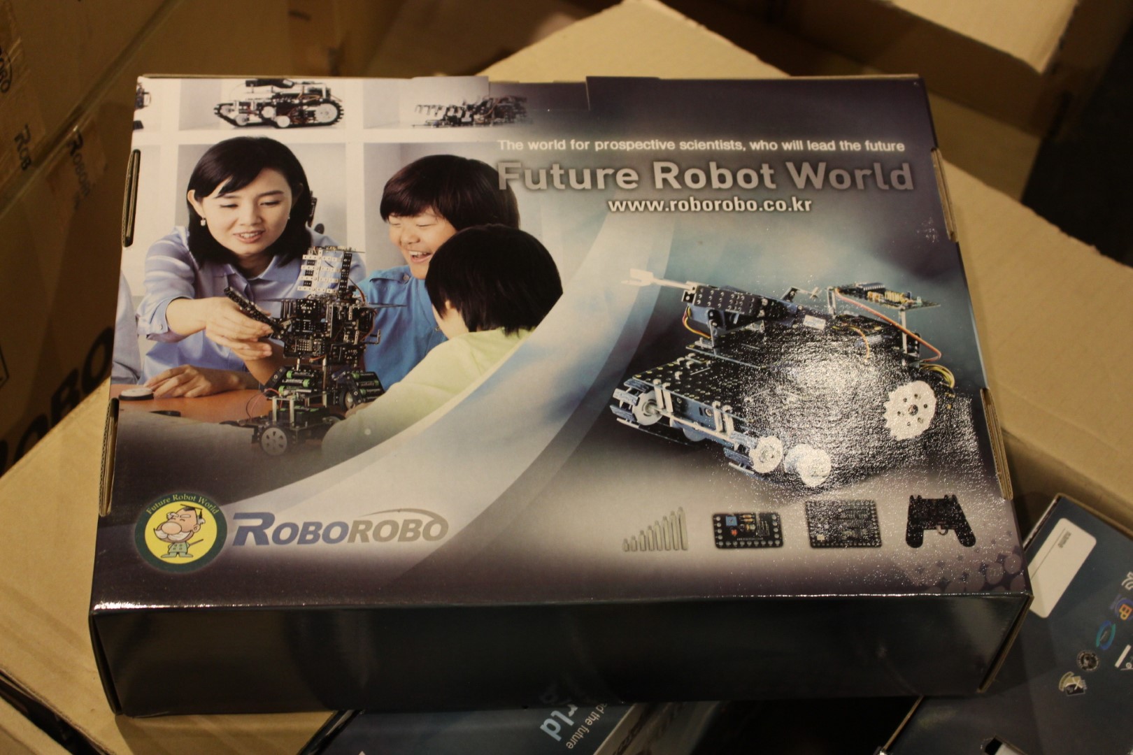 Robot building kit RoboRobo No 1, 5 pcs - PS Auction - We value 