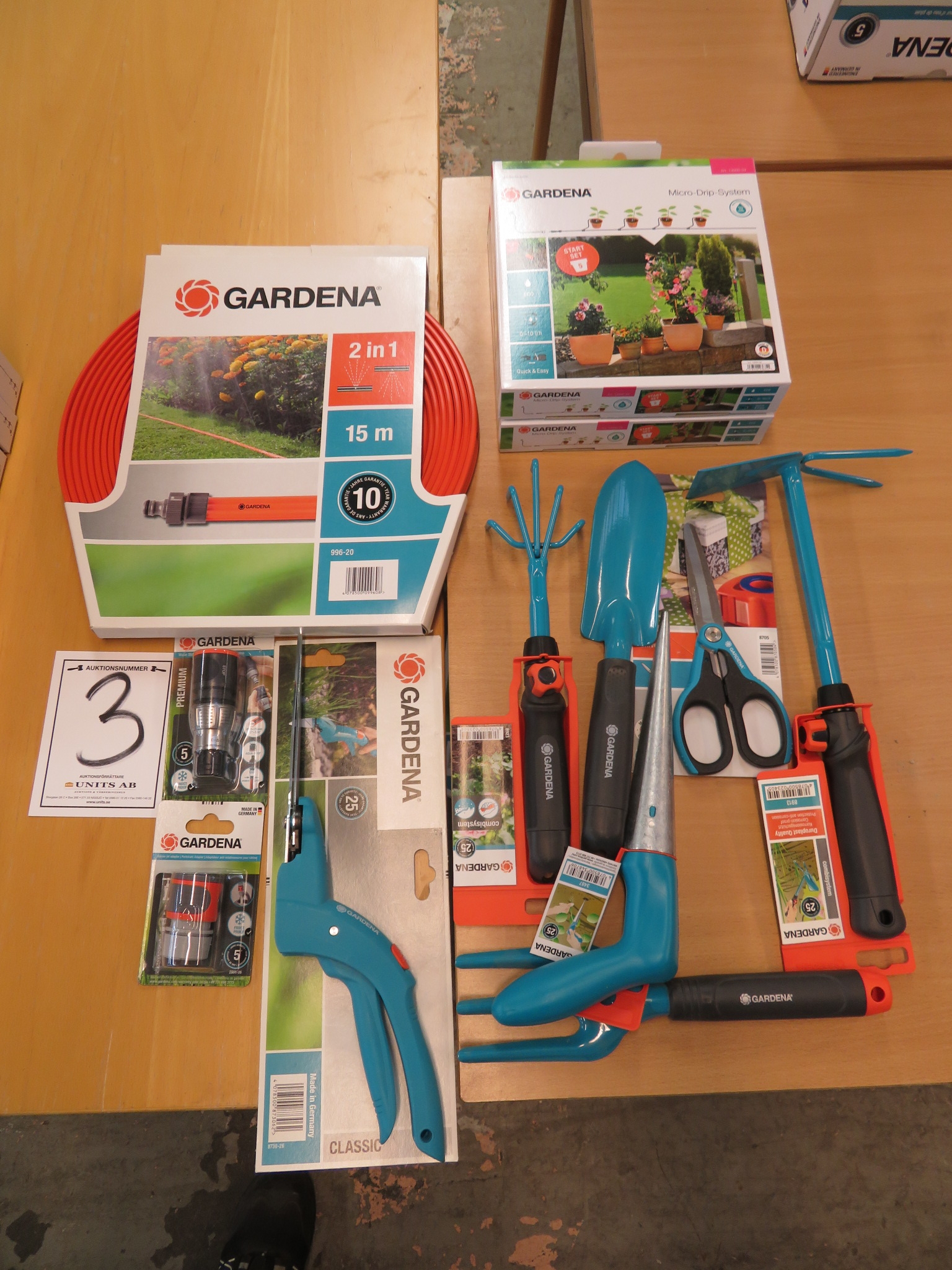 Gardena bevattningsslang, Gardena Microdripsystem mm Units