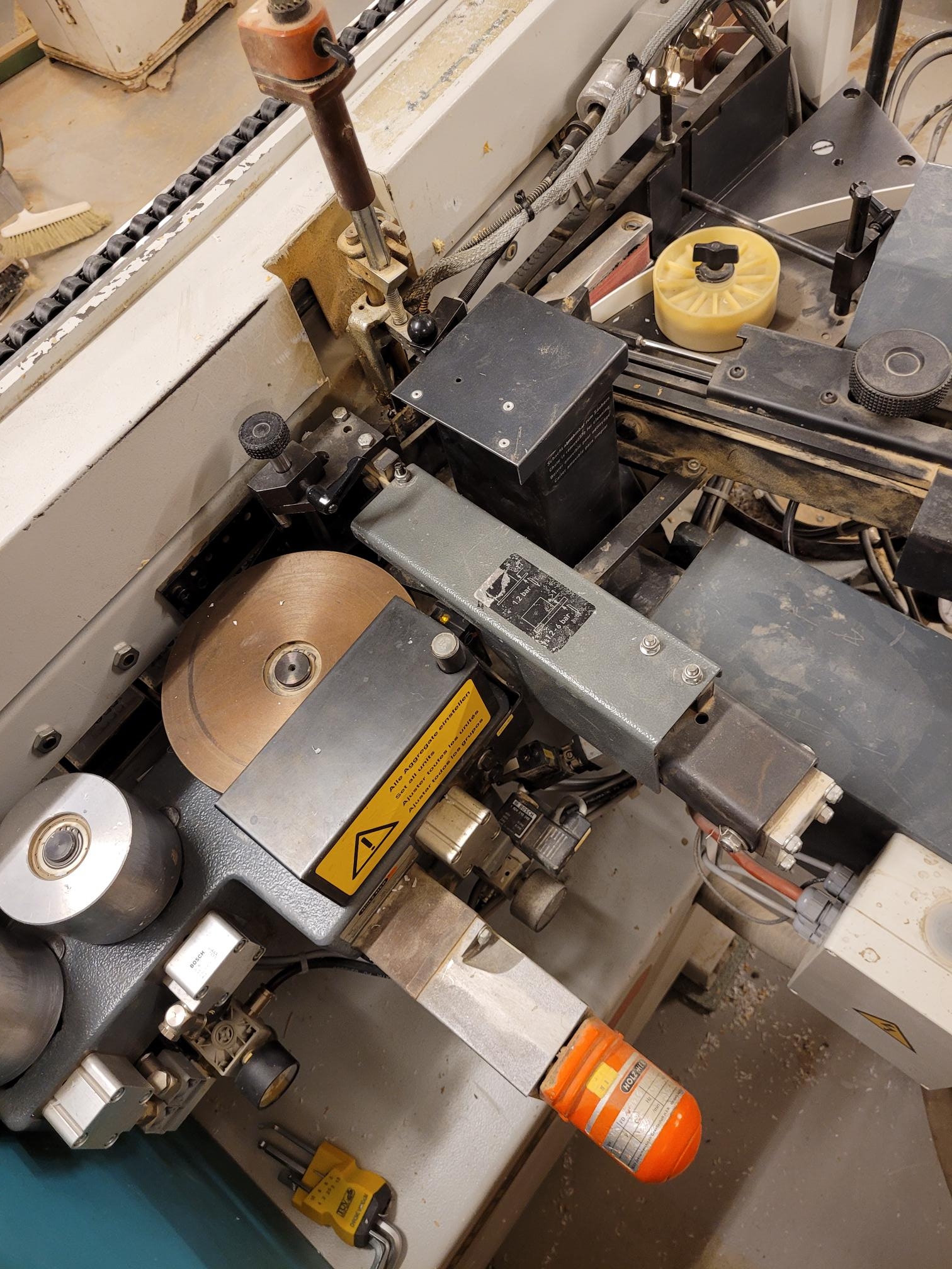 Edge banding machine, Holz Her, 1436 SE PVC 1998 - PS Auction - We
