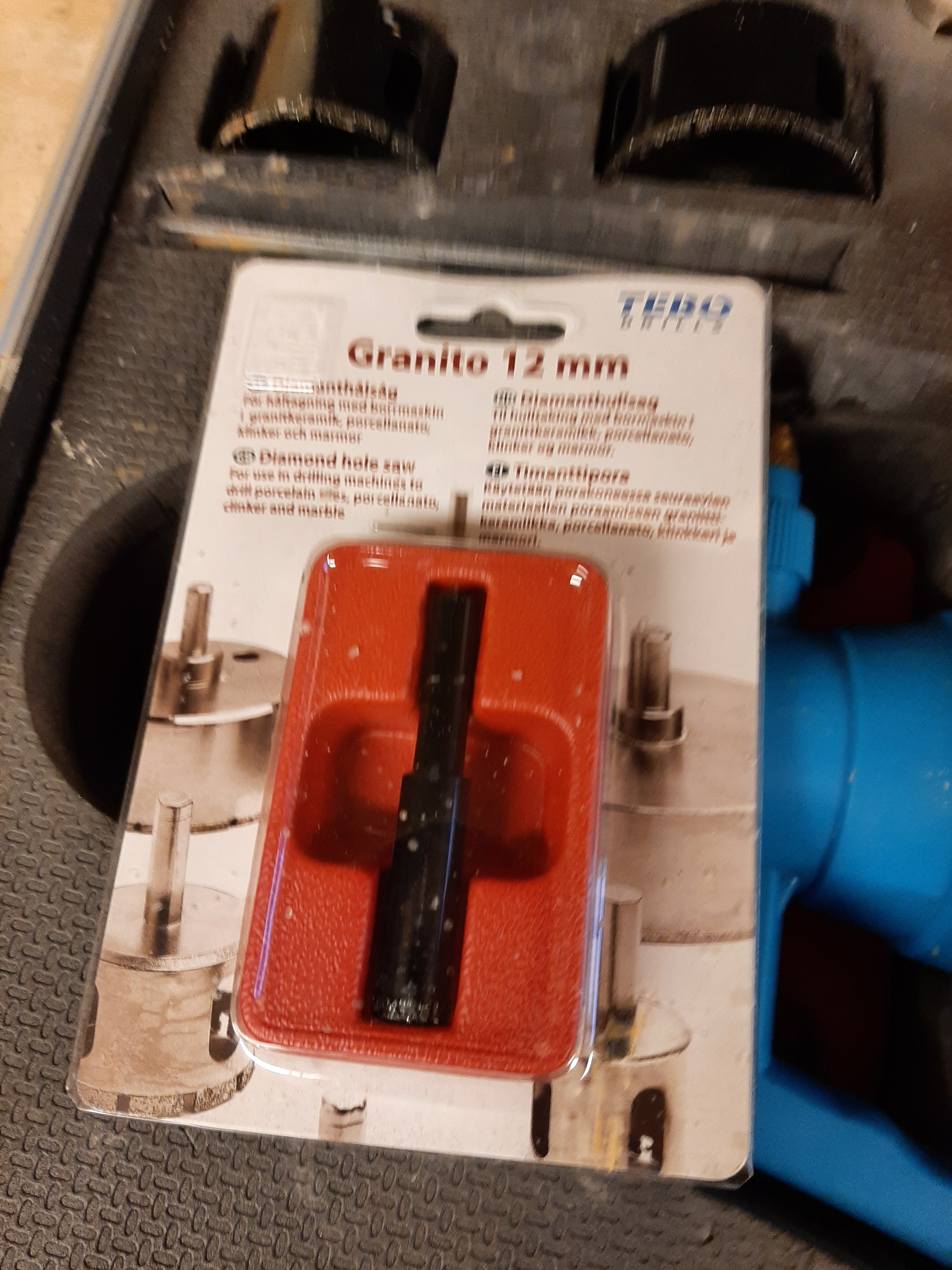 Diamond hole saw set - Tebo, Granito XL 