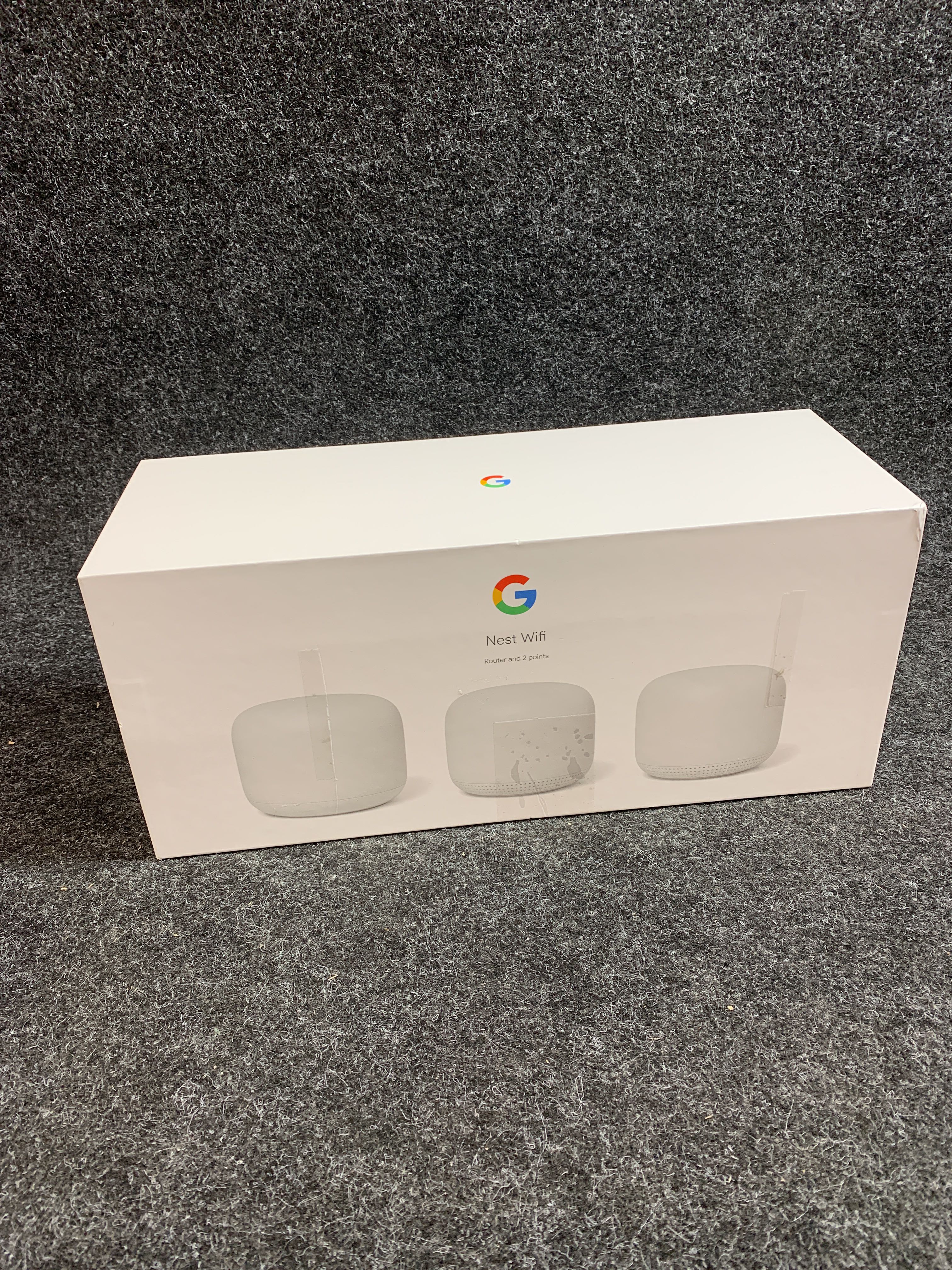 Google Nest WiFi Router + 2hp Point - White - PS Auction - We value the ...