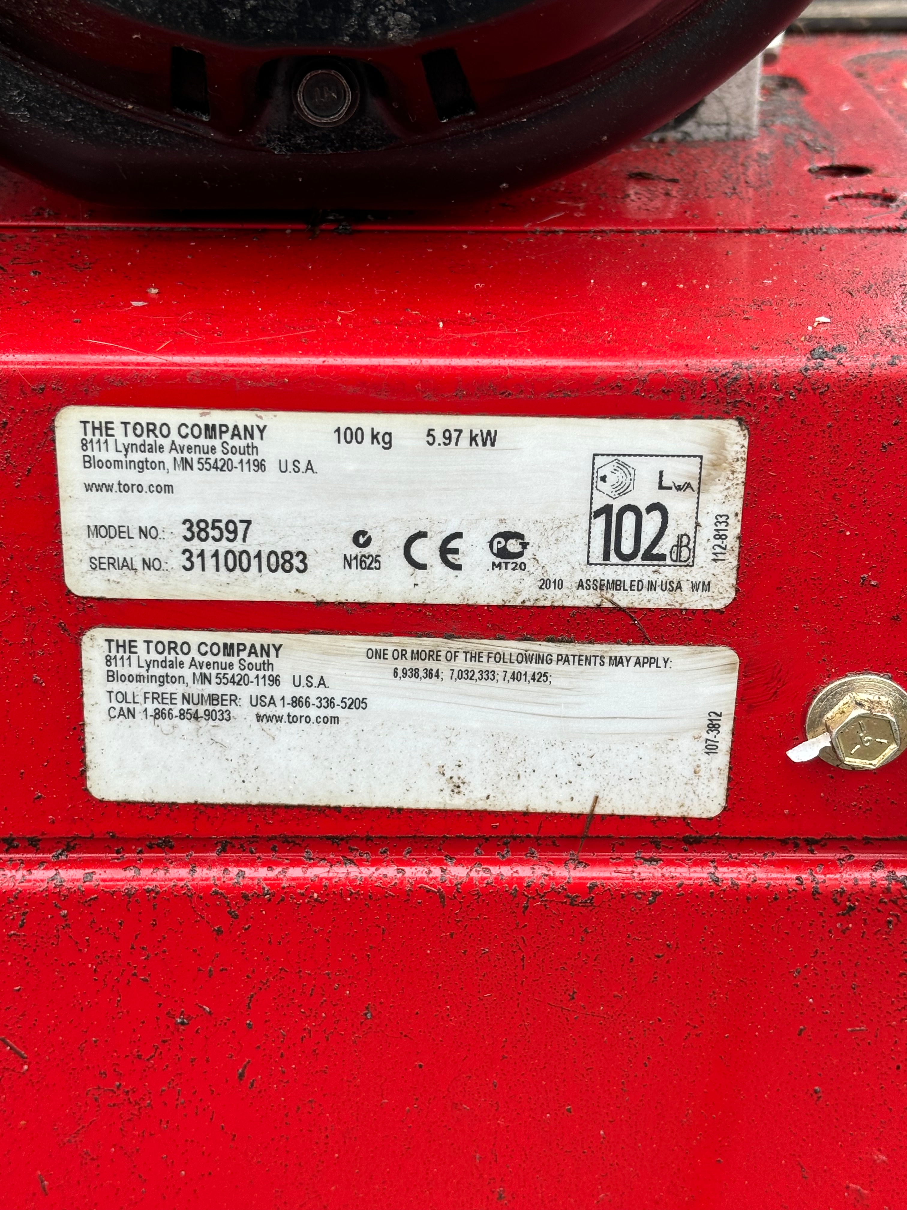TORO Power Max 826 O snow thrower. - PS Auction - We value
