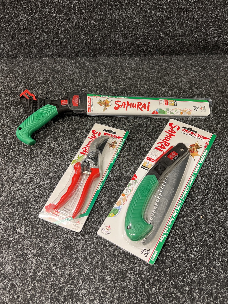 Kit with 3 Samurai garden tools - PS Auction - We value the future
