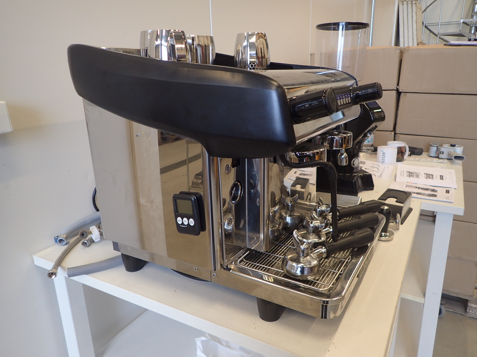 Espresso maskin inkl kaffekvarn Auktioner online Nätauktioner