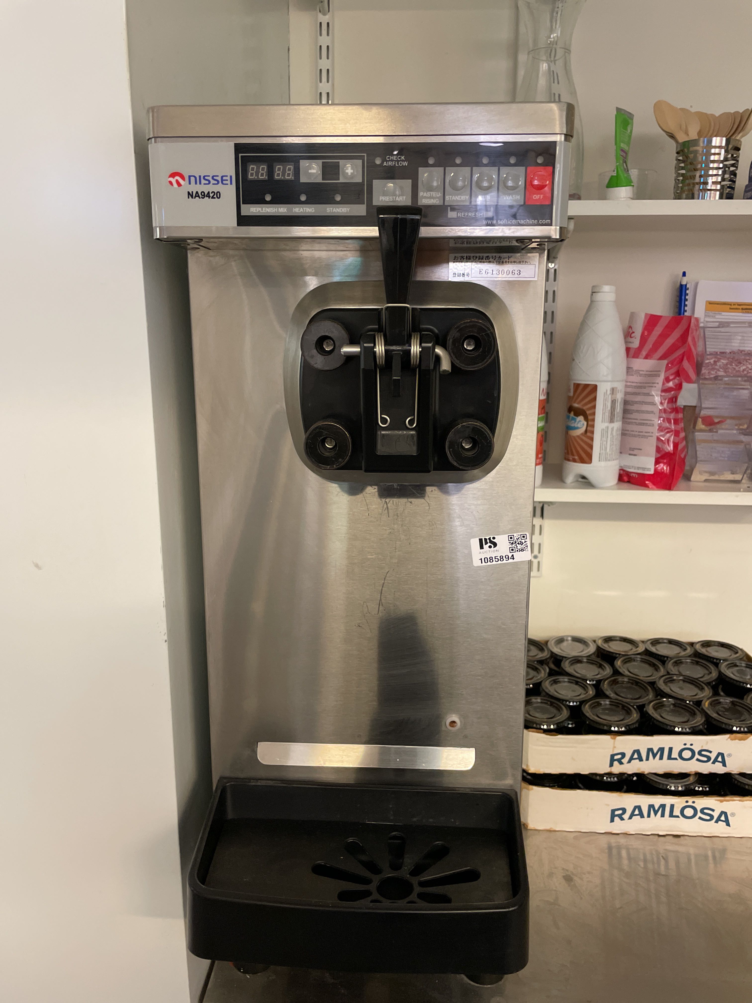 nissei soft serve machine