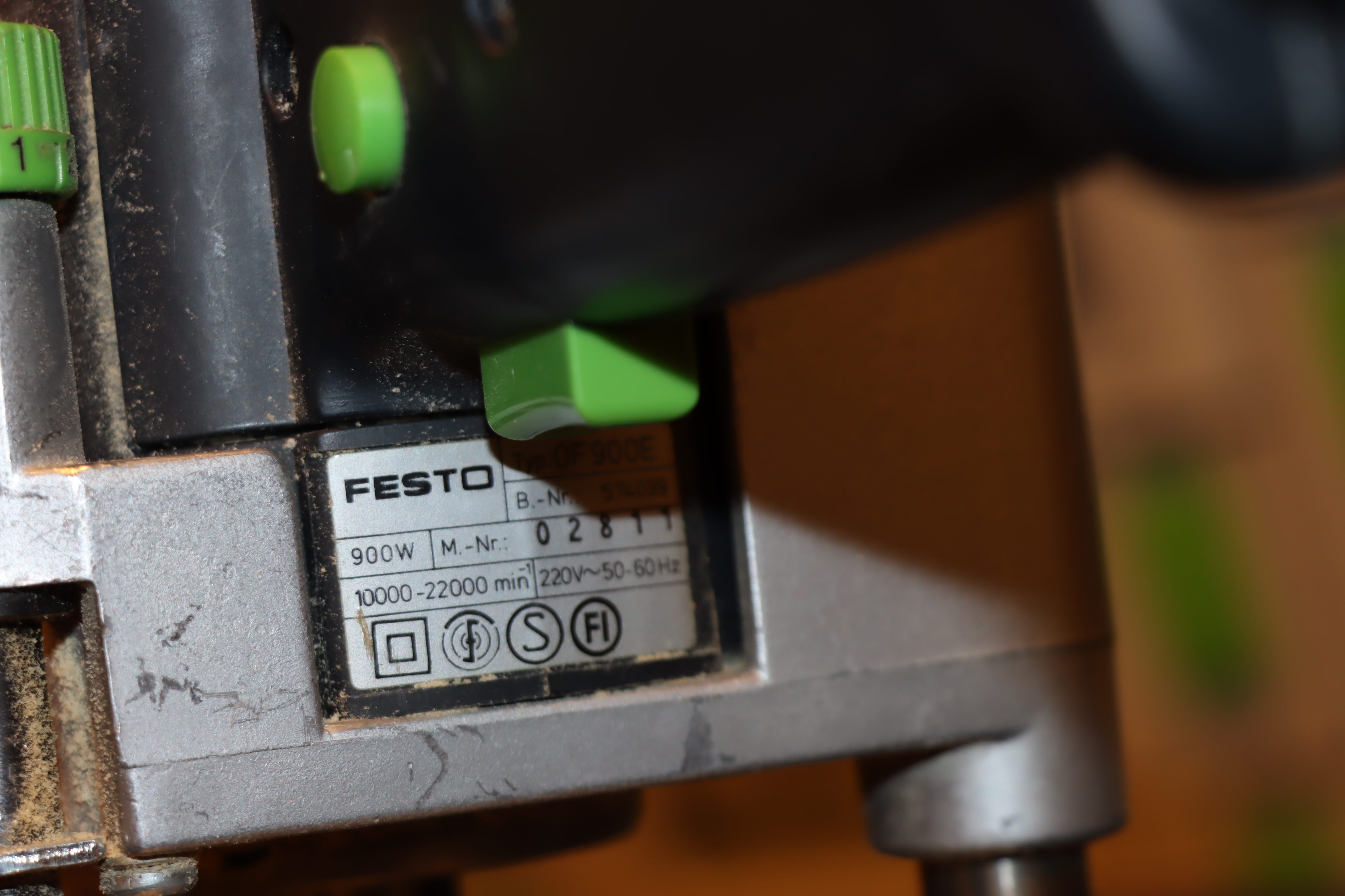 Hand cutter Festo OF 900E - PS Auction - We value the future 