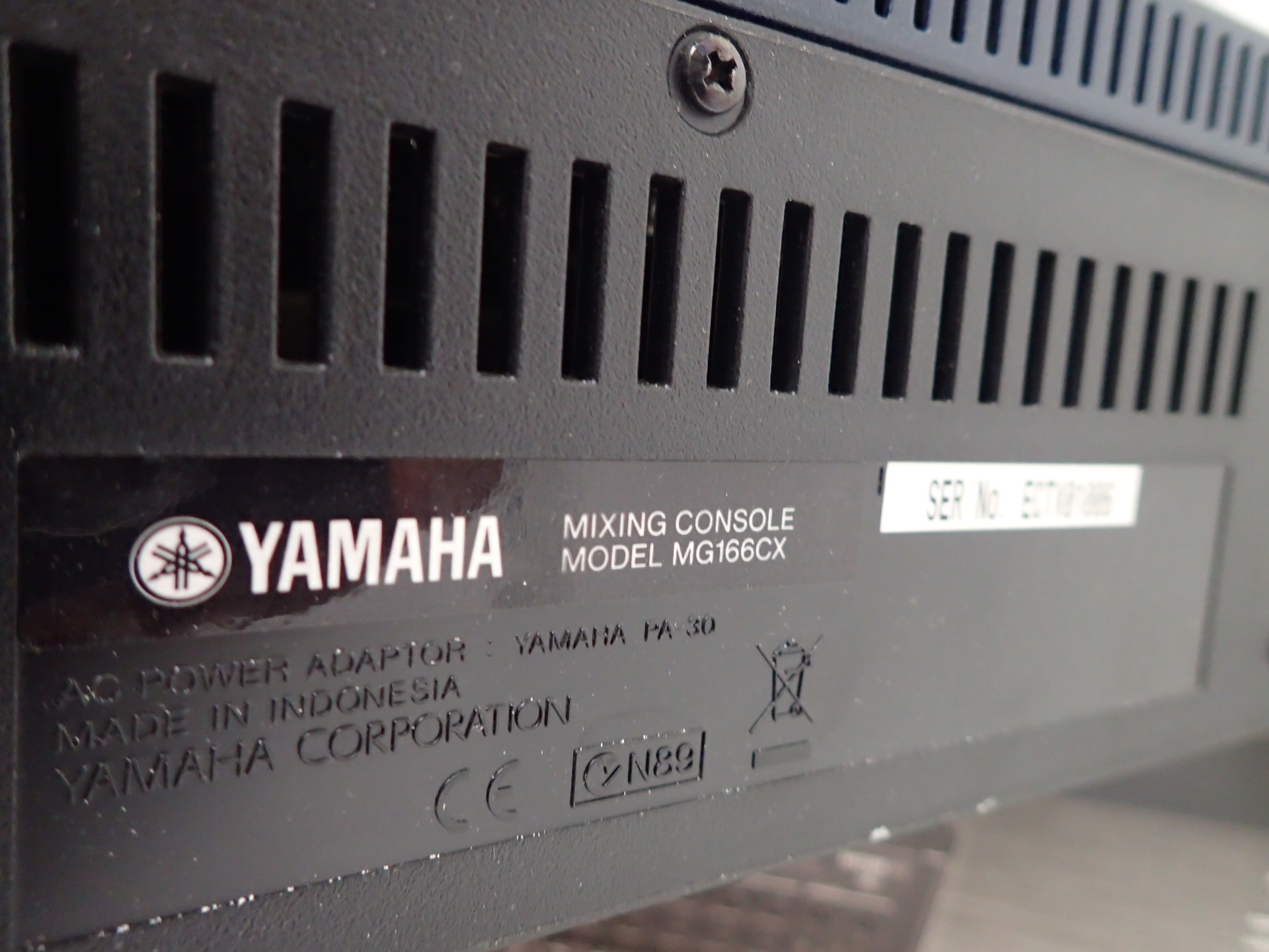 Yamaha MG166CX Analog Mixer - PS Auction - We value the future