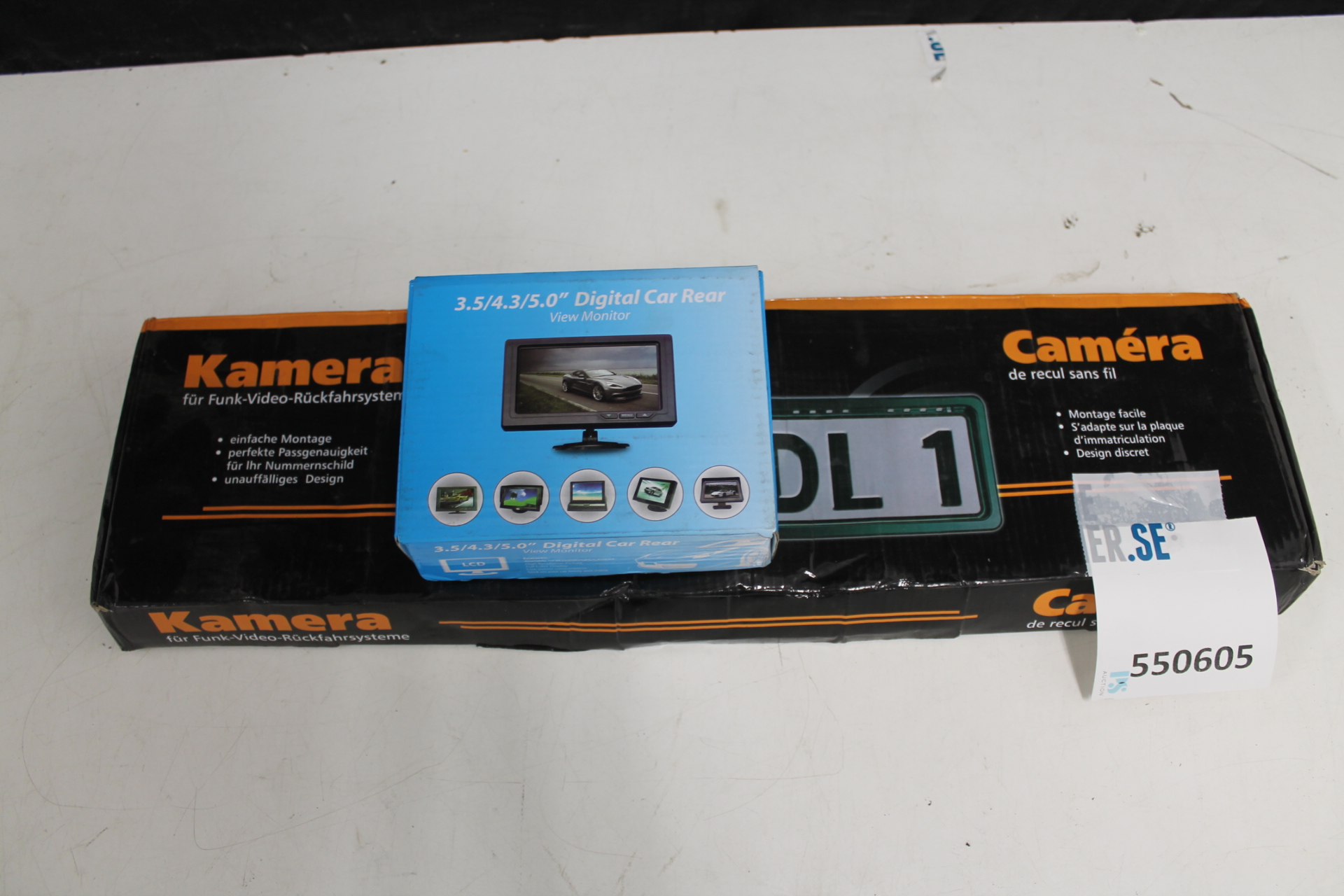 Registration plate camera with screen PS Auction We value the