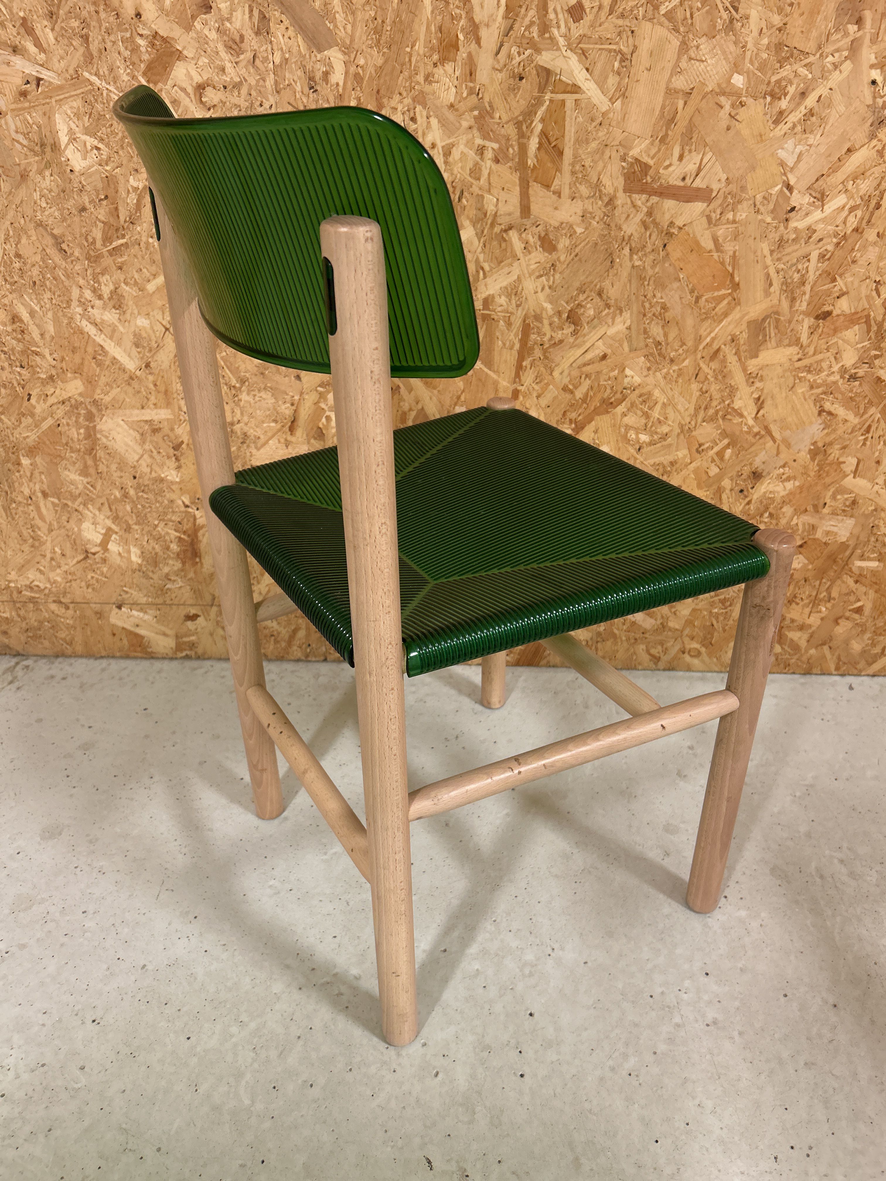 Design chairs 4 pcs - Magis Trattoria Sedia (Jasper Morrison) - PS