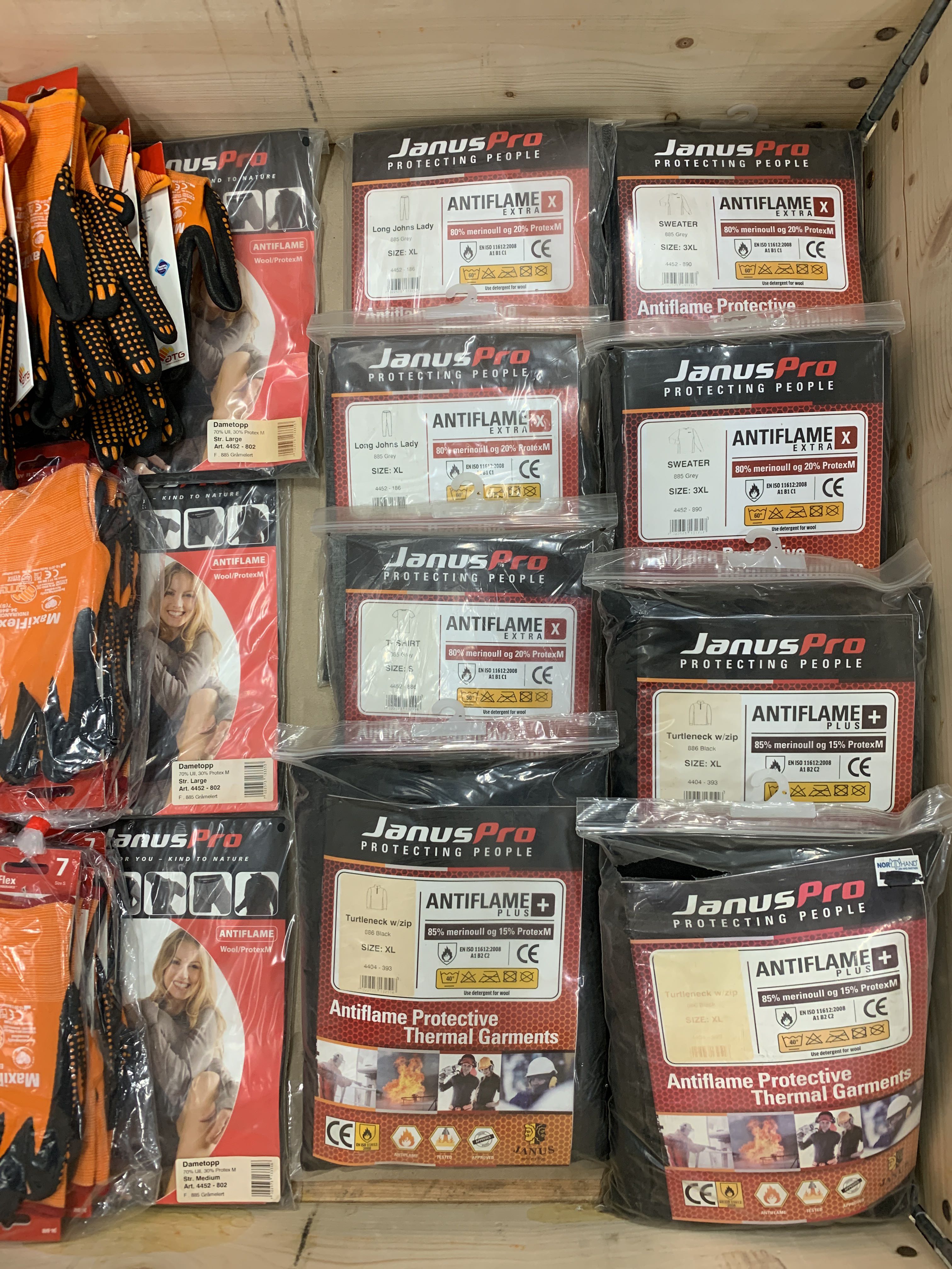 Protective gloves and flame retardant clothing PS Auction We value the future Largest in