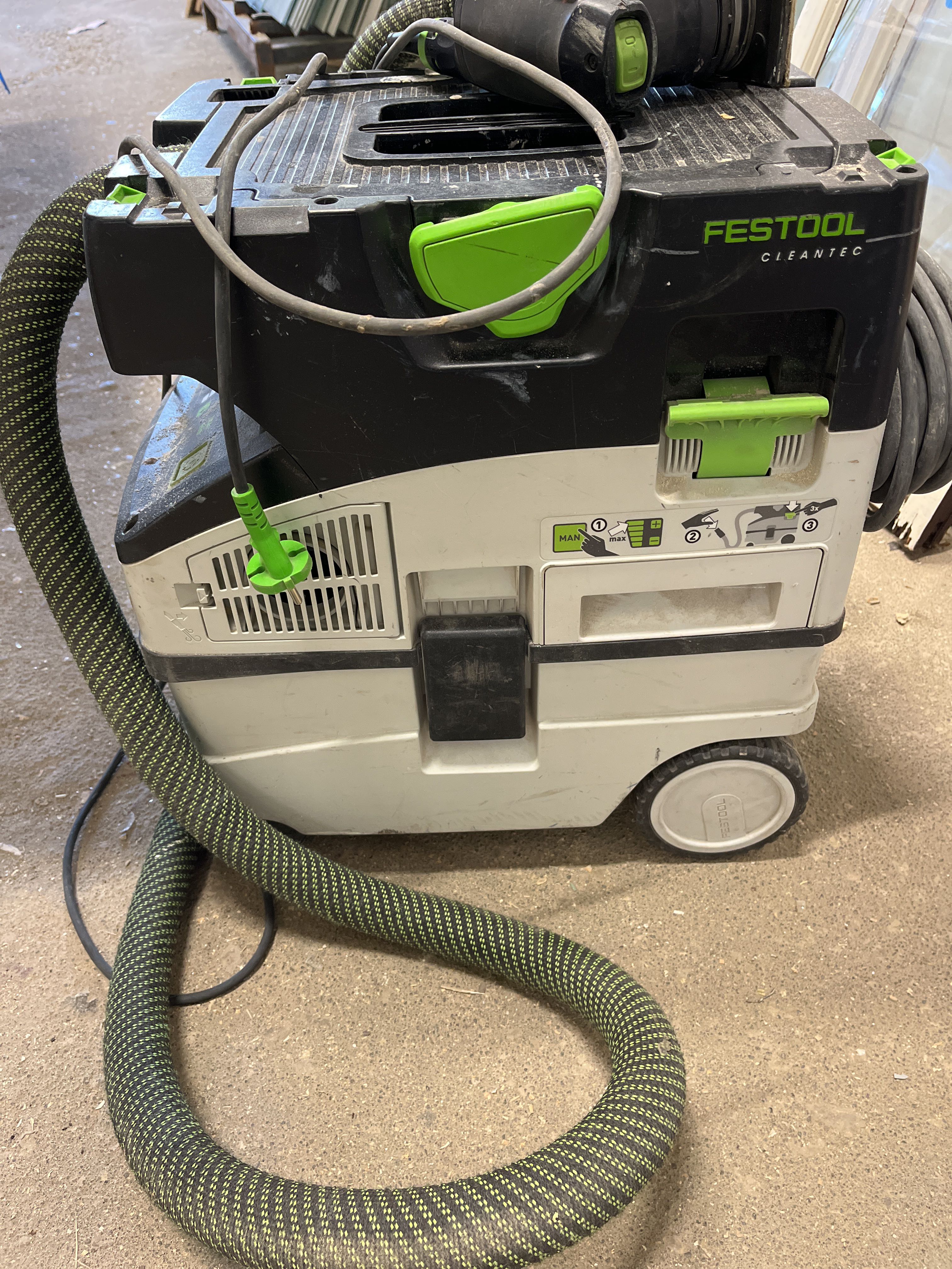 Festool vacuum cleaner with sander PS Auction We value the future