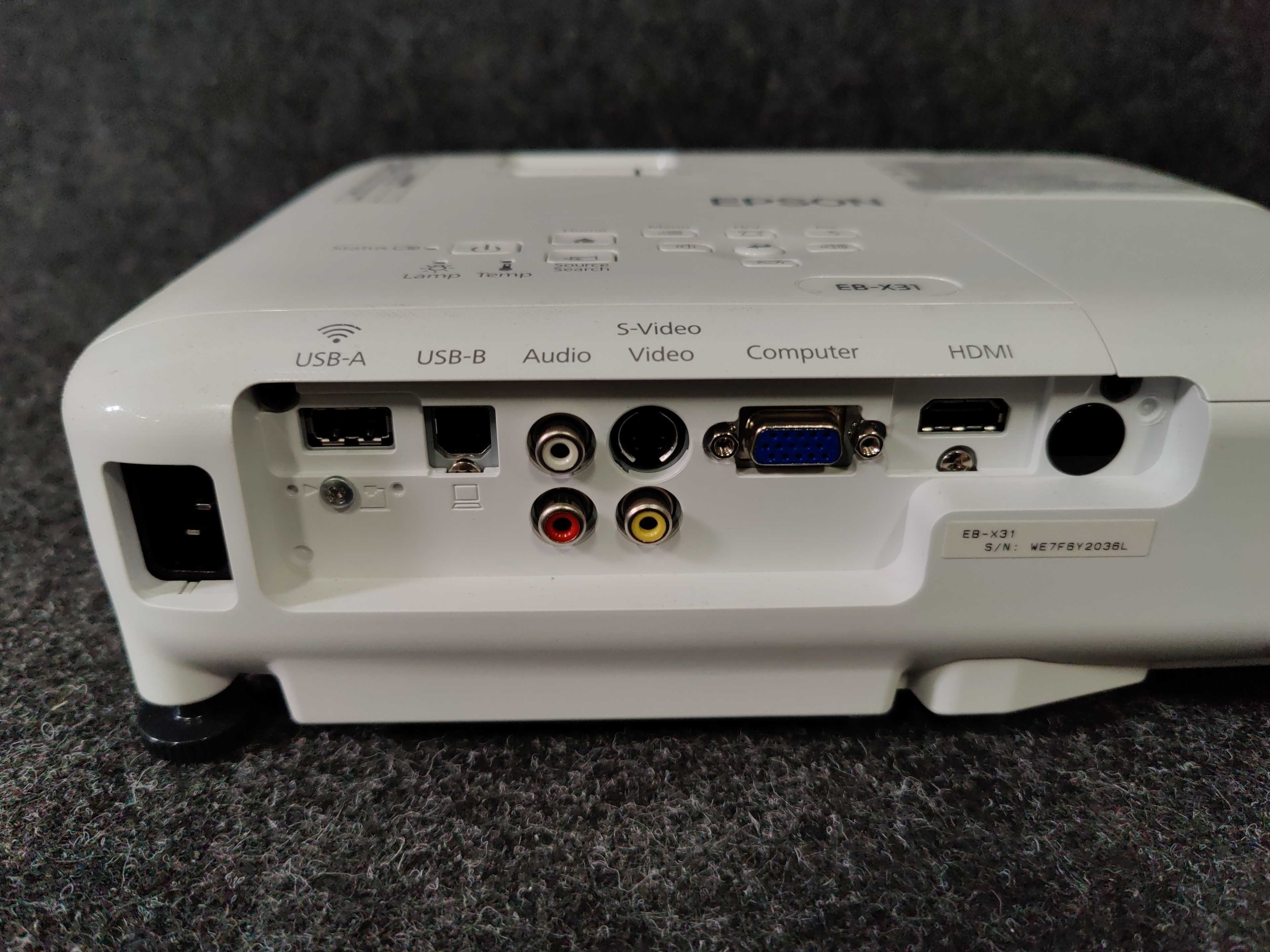 EPSON エプソン EB-X31 H720D LCDプロジェクター○簡易検査品