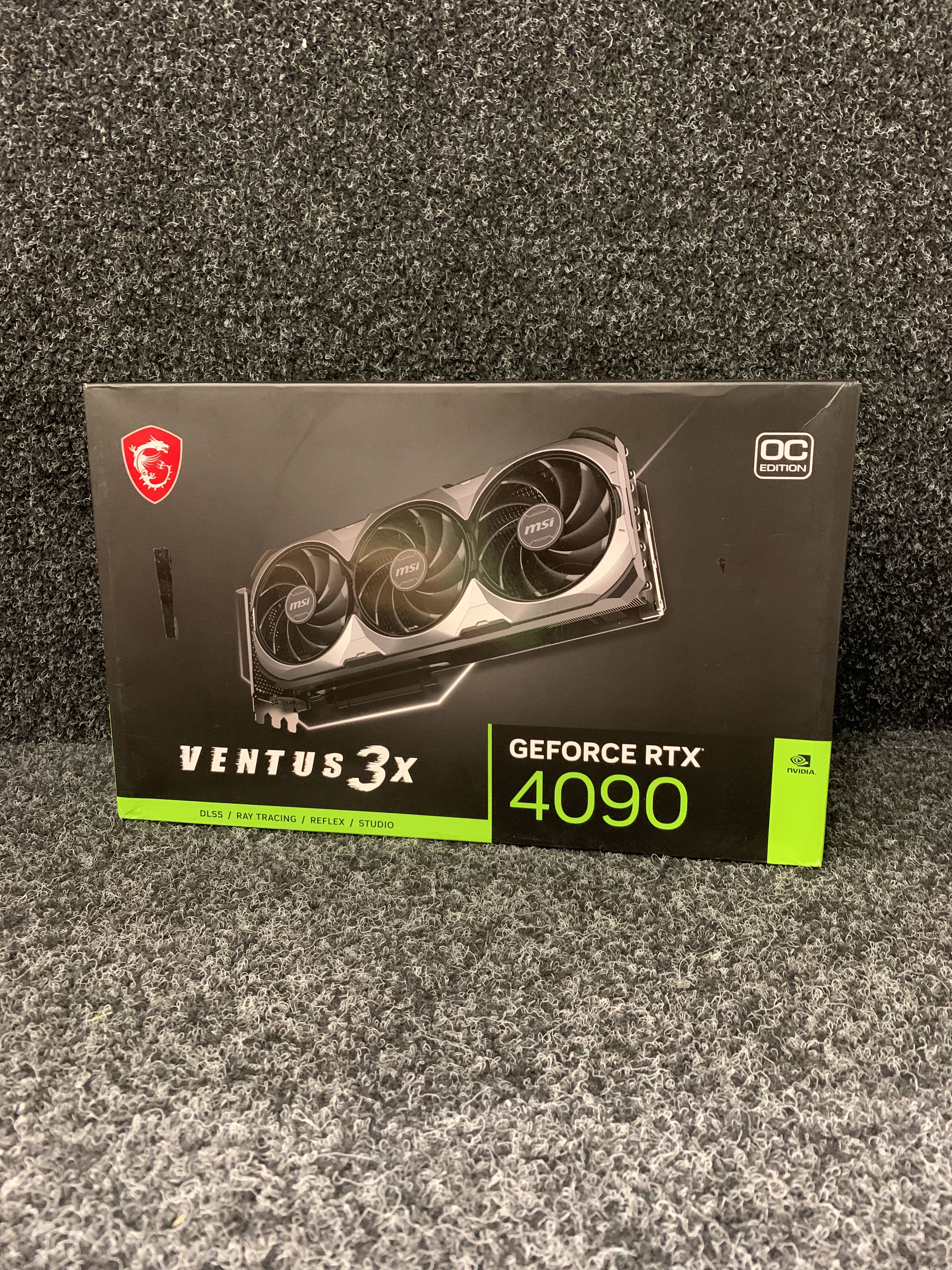 Graphics card MSI GeForce RTX 4090 VENTUS 3X 24G OC - PS Auction